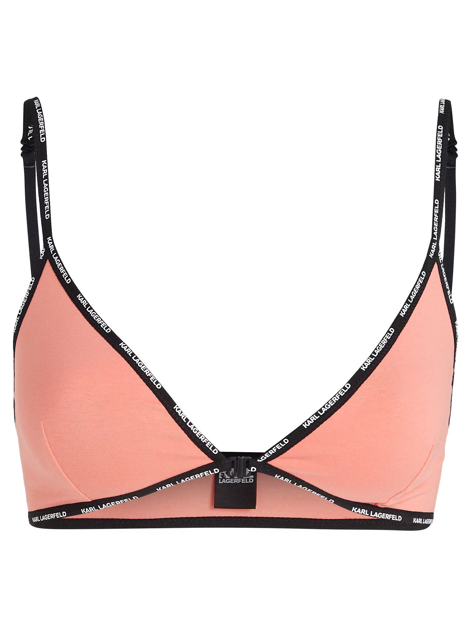 Karl Lagerfeld Sutien roz / negru / alb - Pled.ro