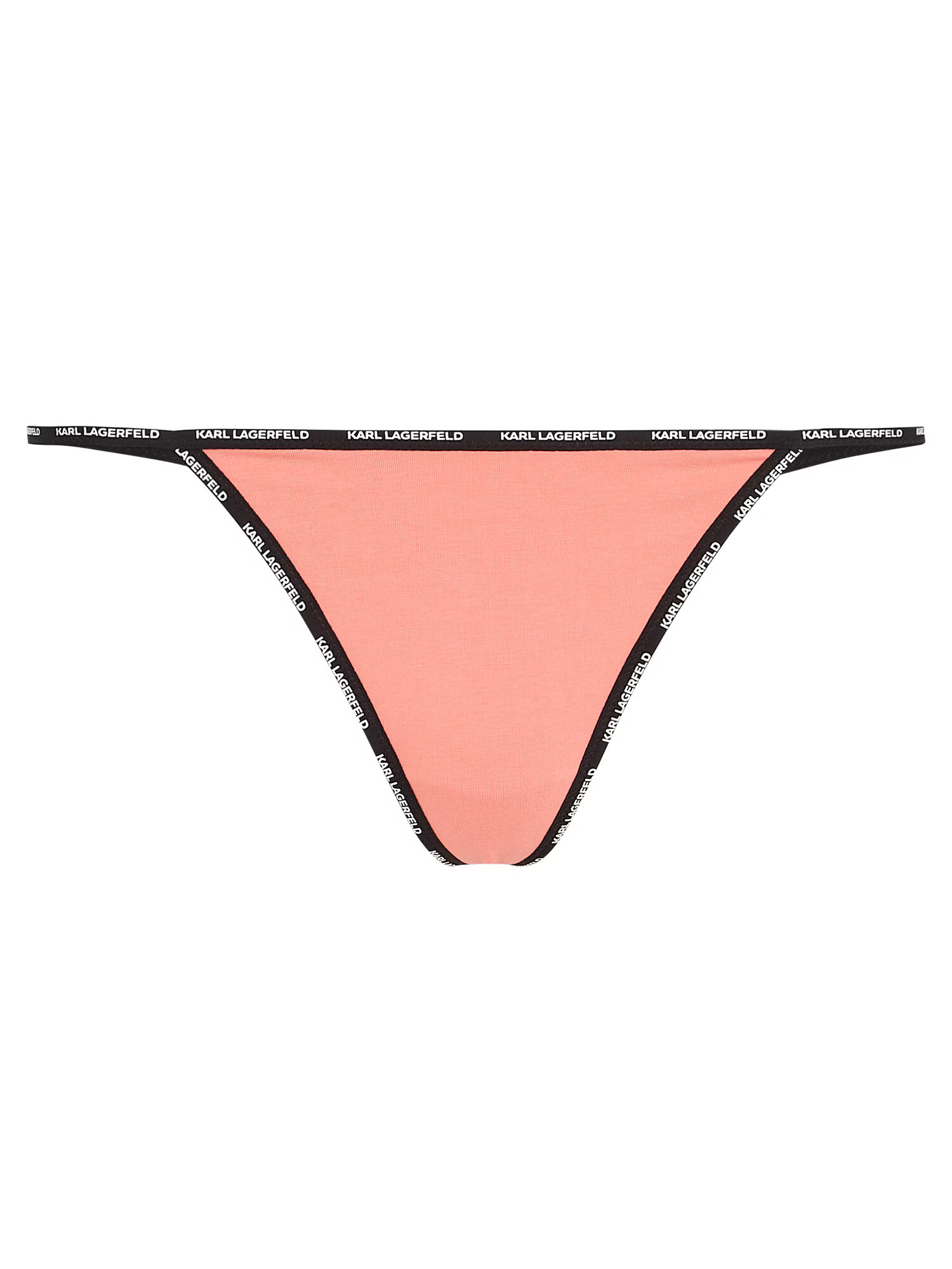 Karl Lagerfeld Tanga roz deschis / negru / alb - Pled.ro