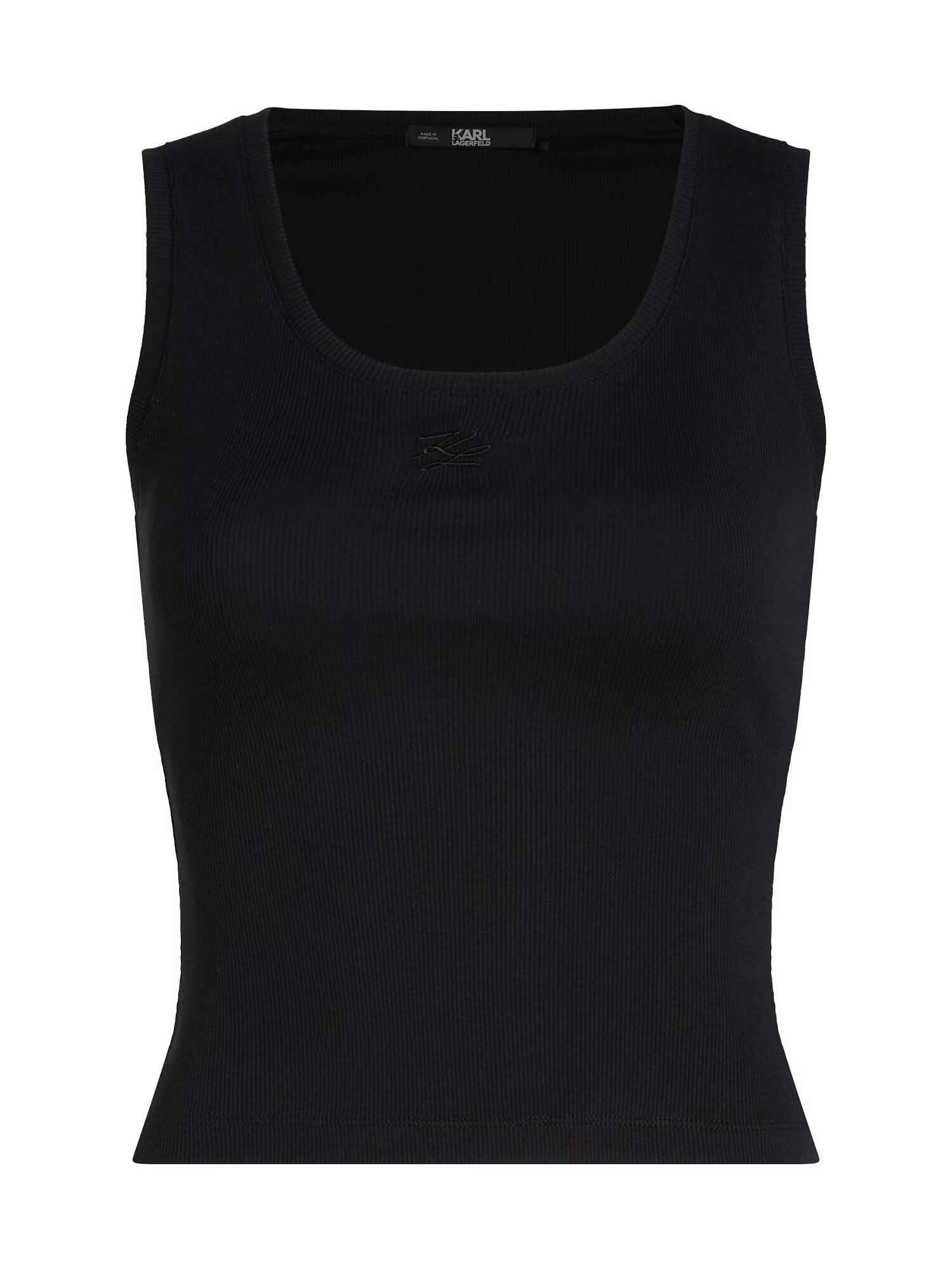 Karl Lagerfeld Top negru - Pled.ro