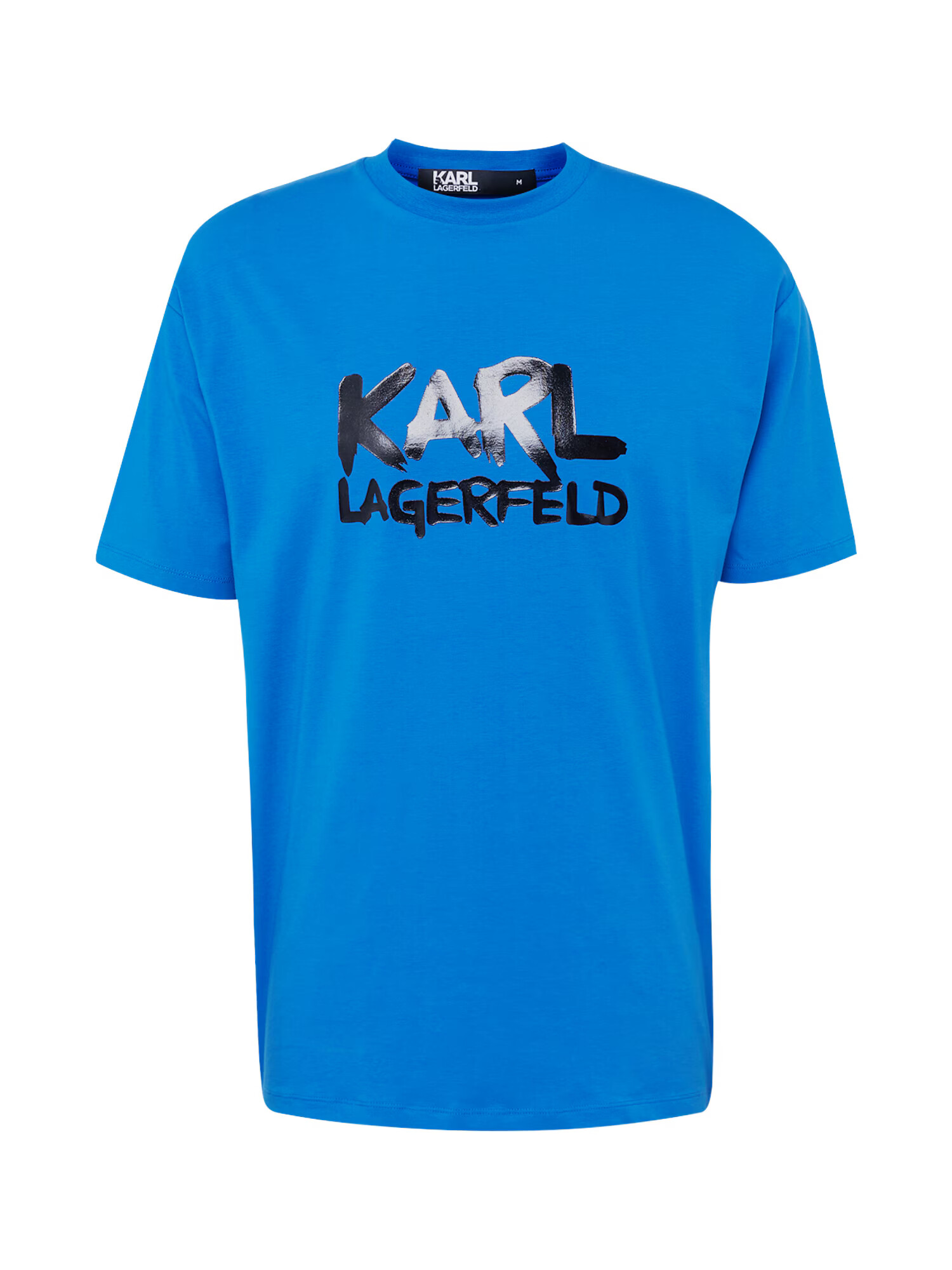 Karl Lagerfeld Tricou albastru / negru - Pled.ro