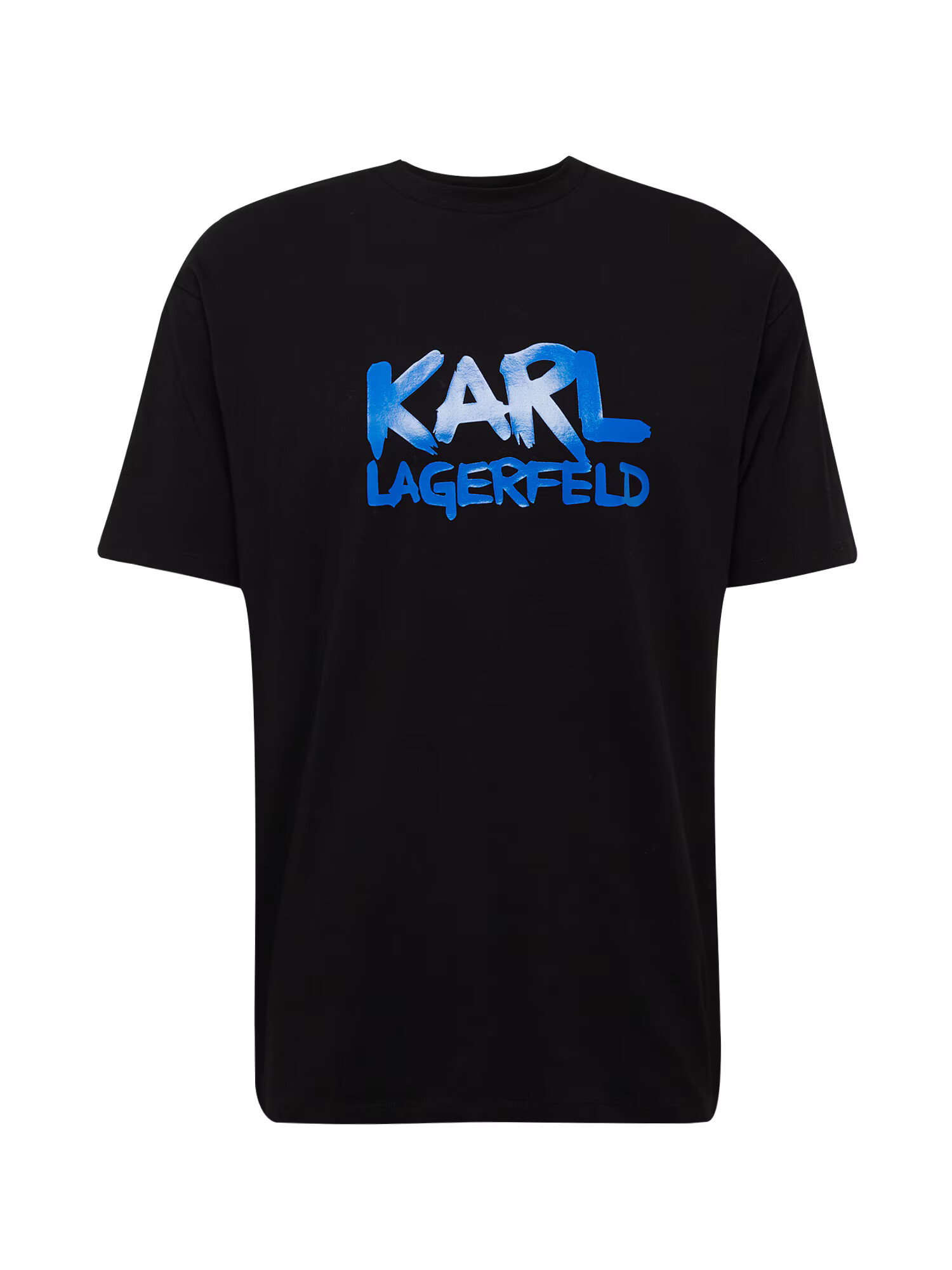 Karl Lagerfeld Tricou albastru / negru / alb murdar - Pled.ro