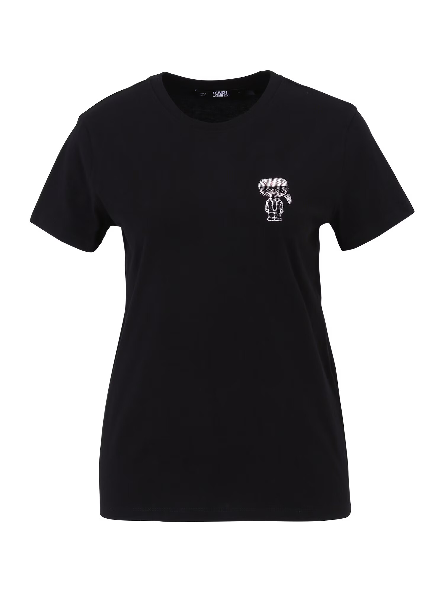 Karl Lagerfeld Tricou bej / negru / alb - Pled.ro