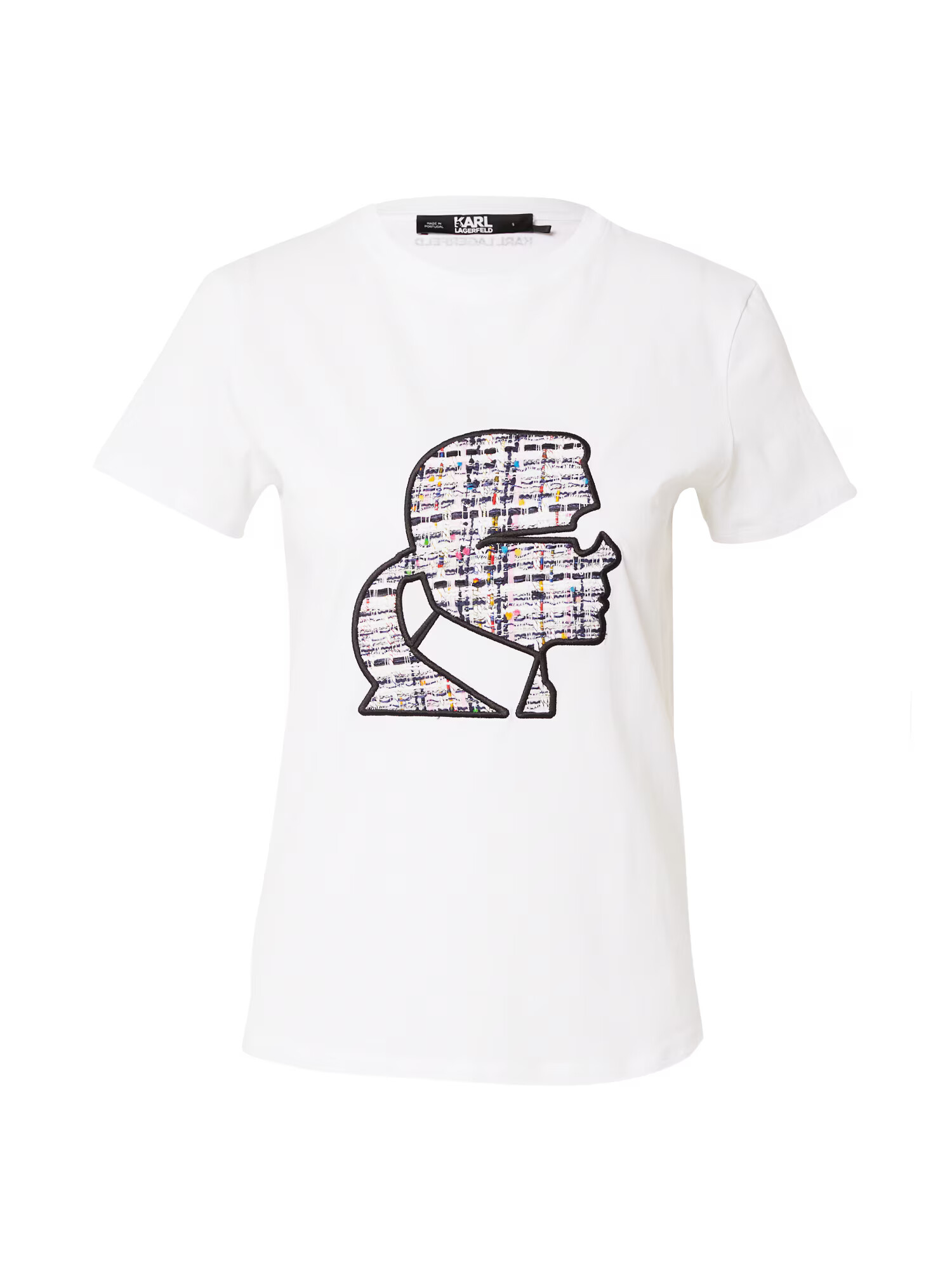 Karl Lagerfeld Tricou bleumarin / galben / negru / alb - Pled.ro