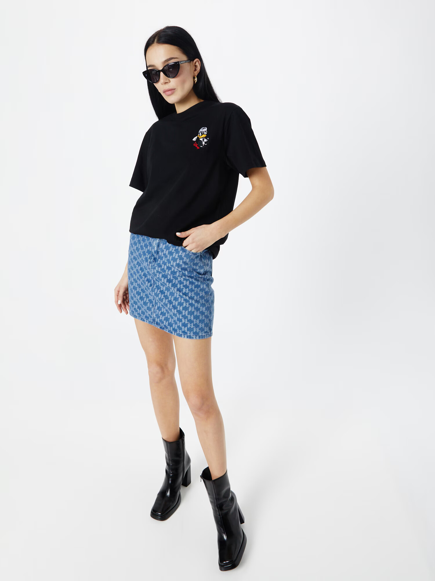 Karl Lagerfeld Tricou 'Klxdisney' galben / roșu / negru / alb - Pled.ro