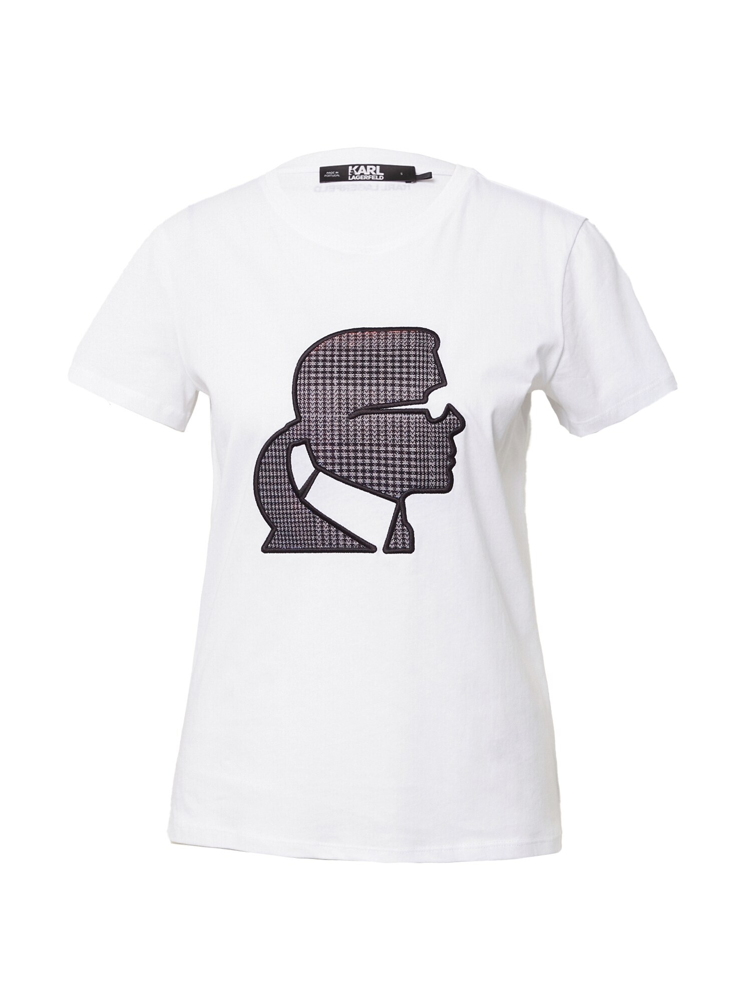 Karl Lagerfeld Tricou mov liliachiu / negru / alb - Pled.ro