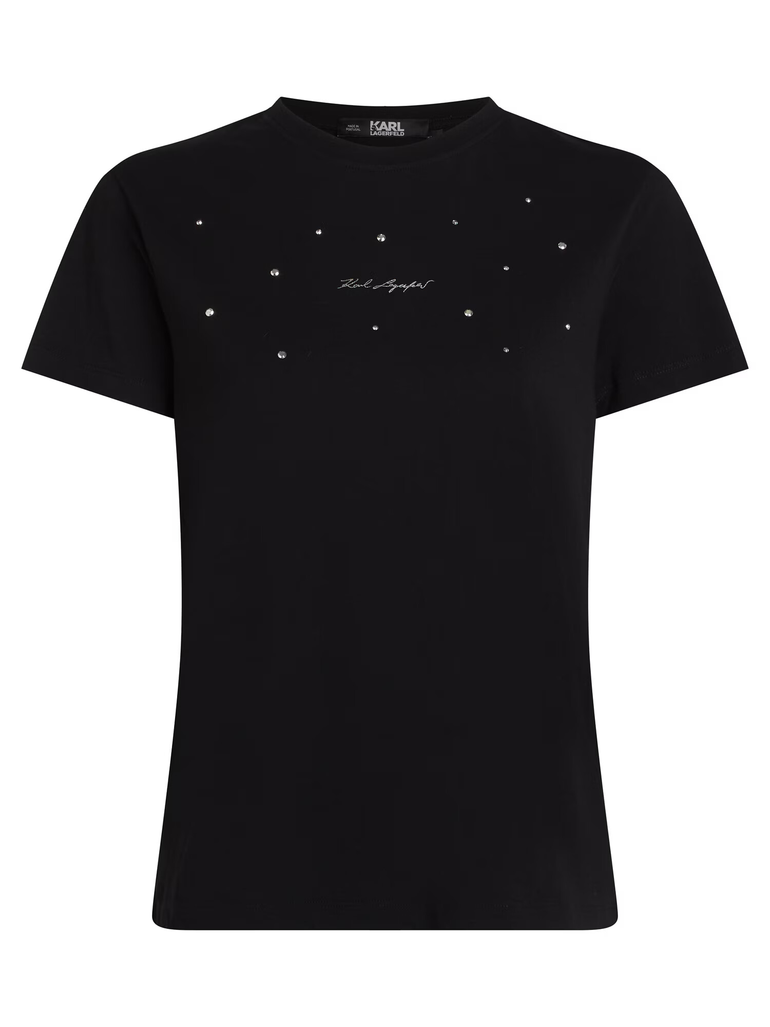 Karl Lagerfeld Tricou negru - Pled.ro