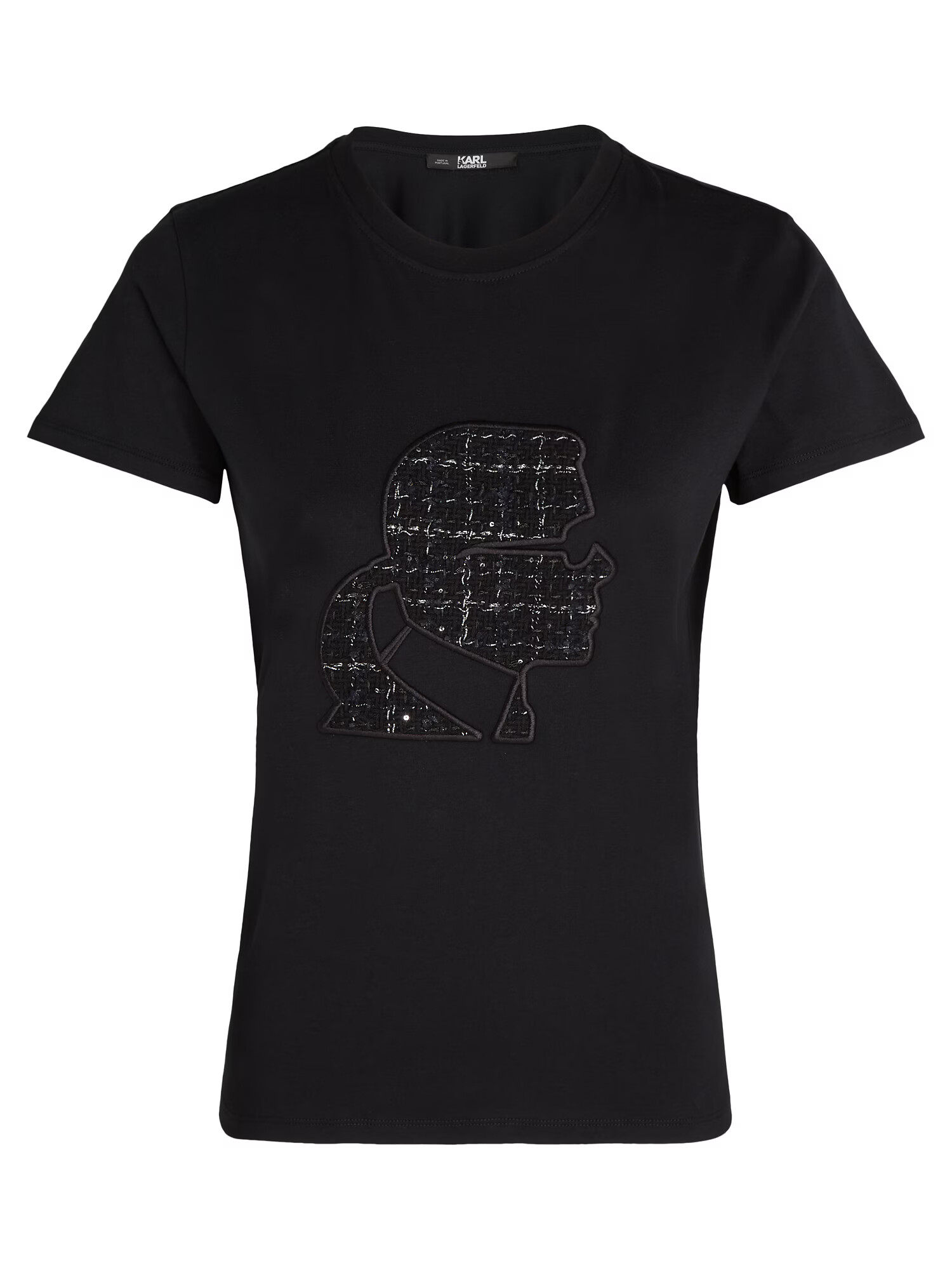 Karl Lagerfeld Tricou negru - Pled.ro