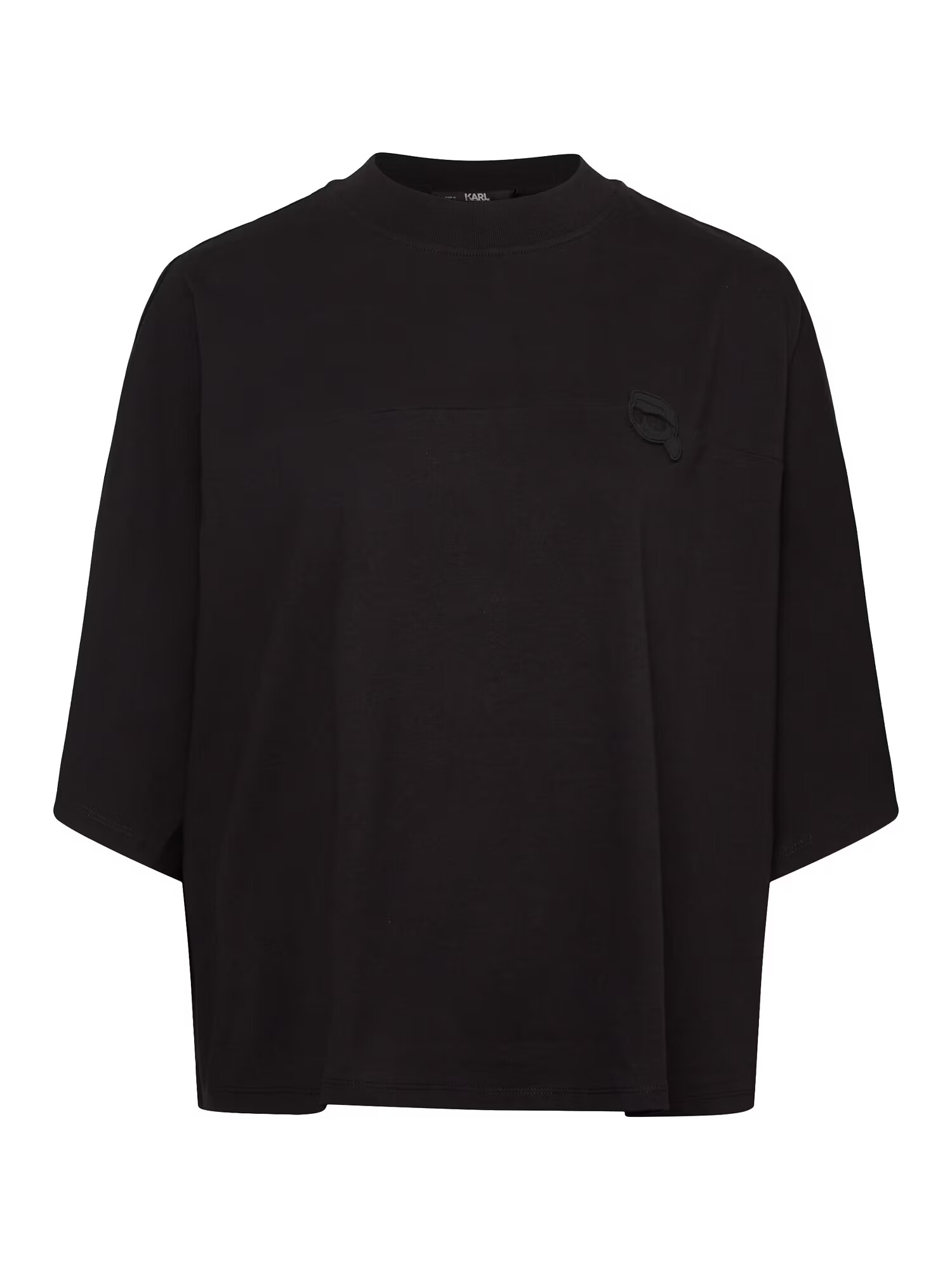 Karl Lagerfeld Tricou supradimensional 'Ikonik 2.0' negru - Pled.ro