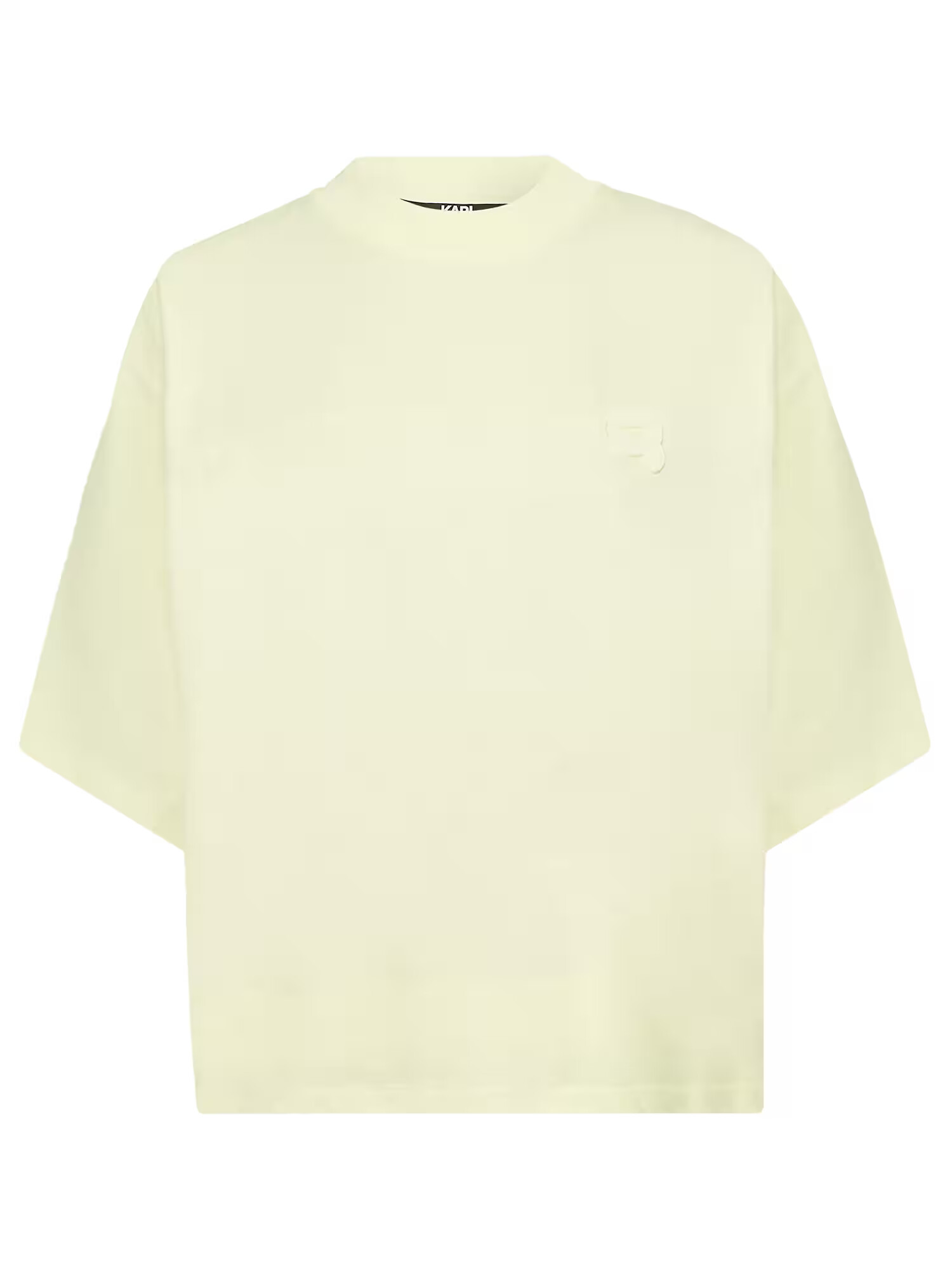 Karl Lagerfeld Tricou supradimensional 'Ikonik 2.0' verde limetă - Pled.ro