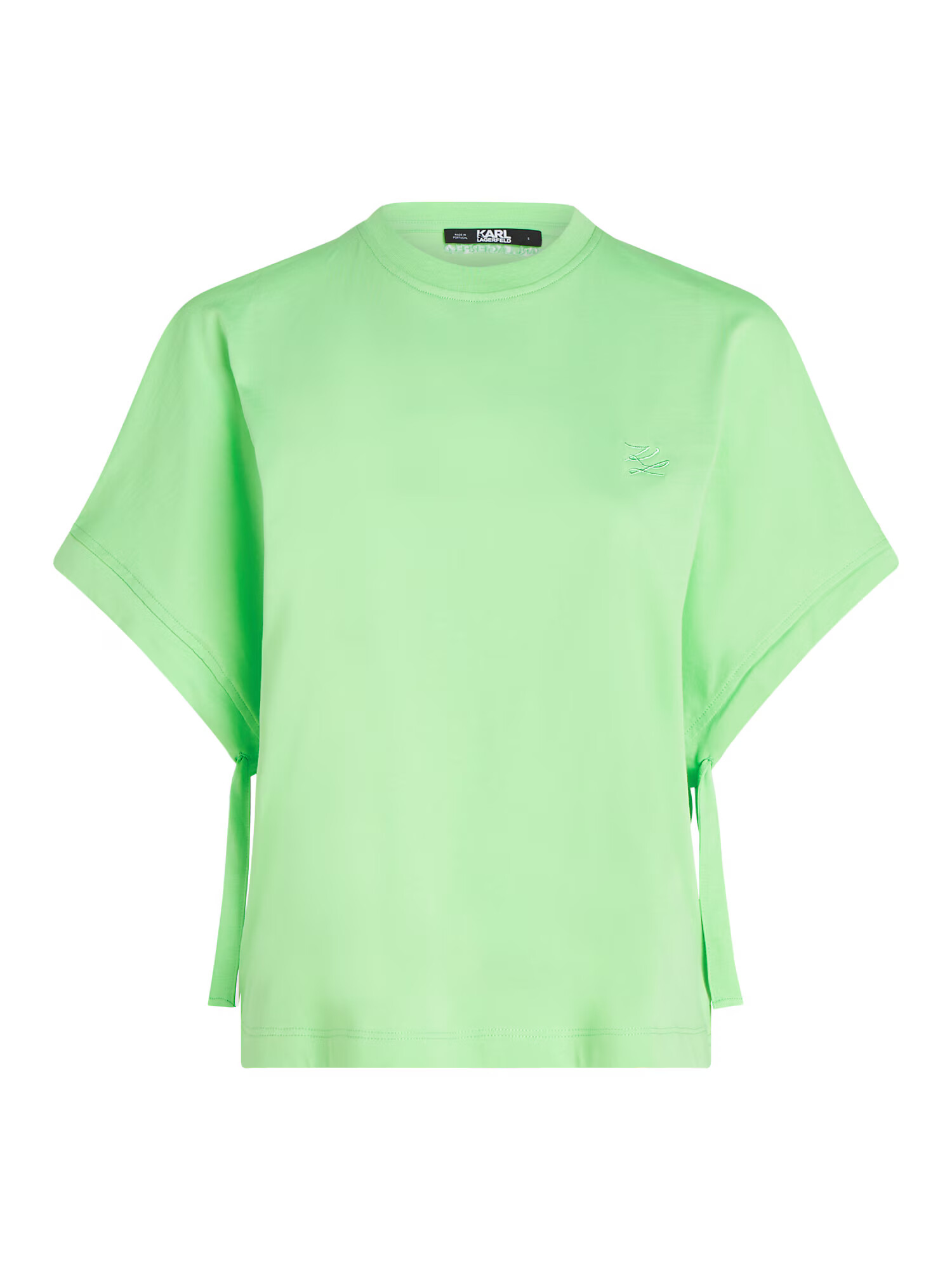 Karl Lagerfeld Tricou verde deschis - Pled.ro