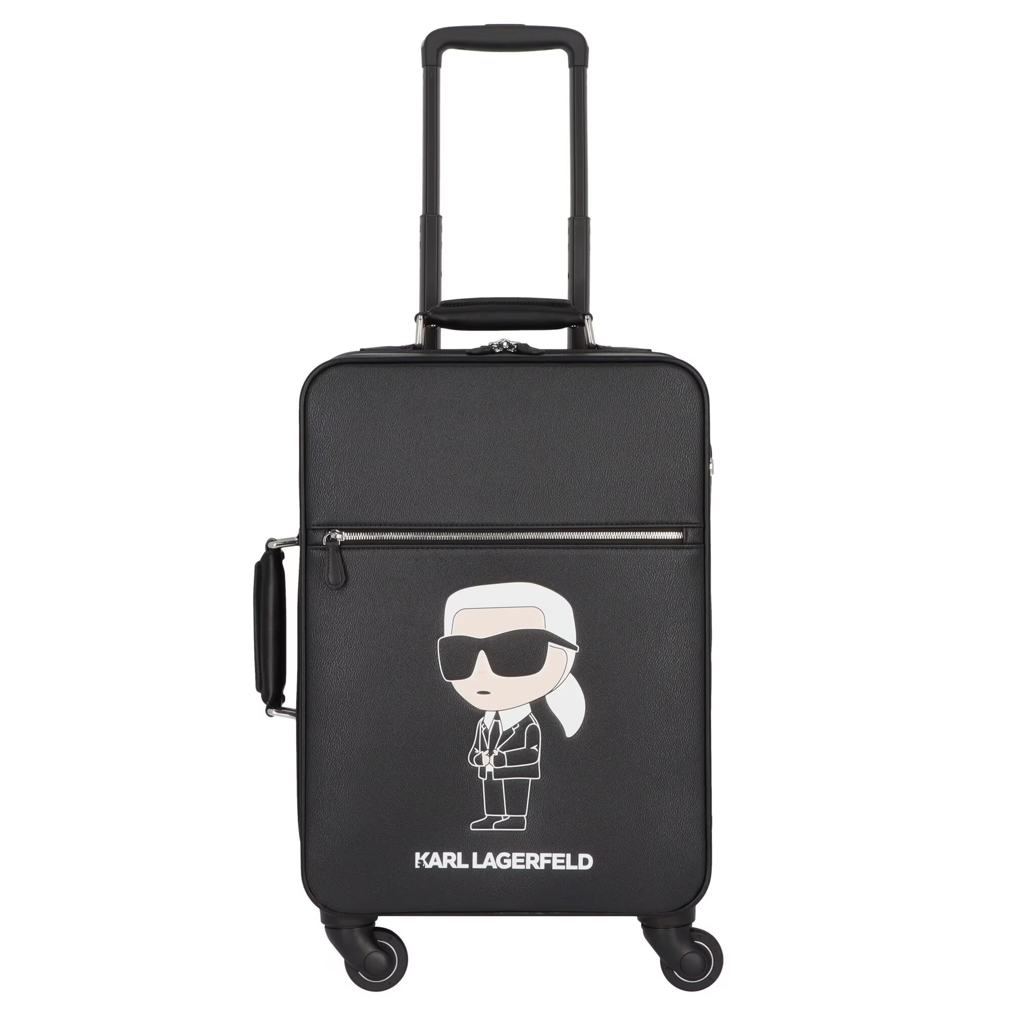 Karl Lagerfeld Troller 'Ikonik 2.0' culoarea pielii / negru / alb - Pled.ro