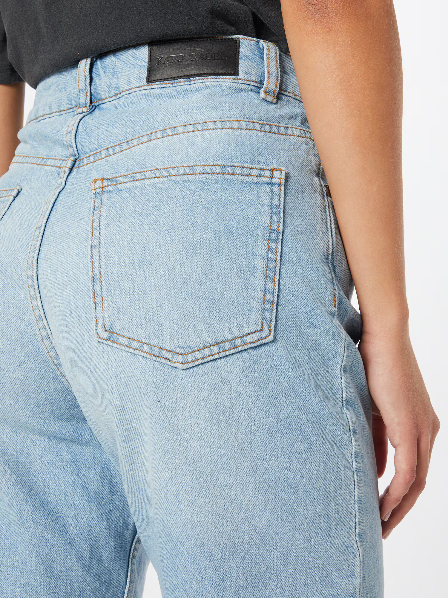 Karo Kauer Jeans 'Lulu' albastru deschis - Pled.ro