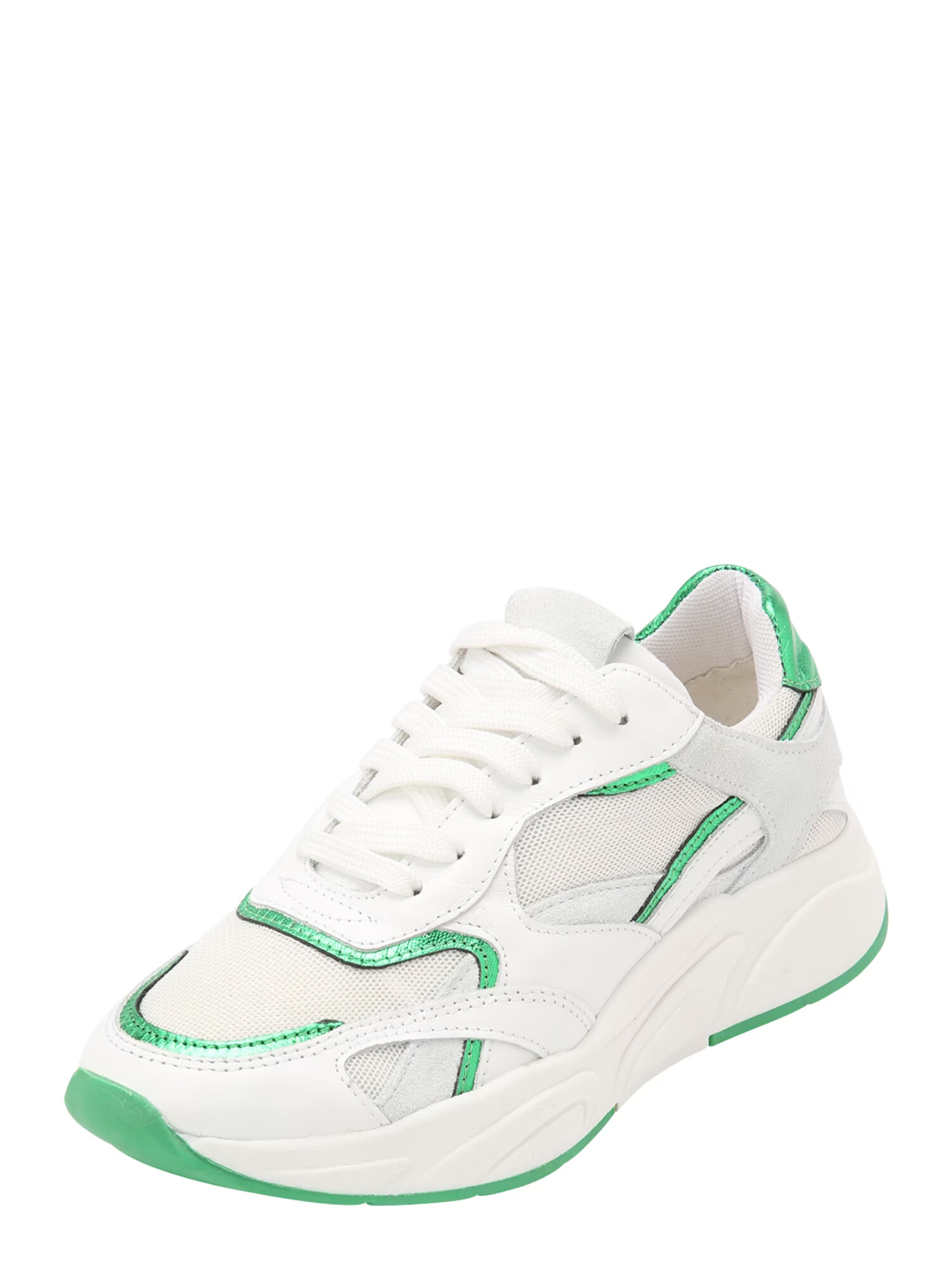 Karolina Kurkova Originals Sneaker low 'Cossima' verde / alb - Pled.ro