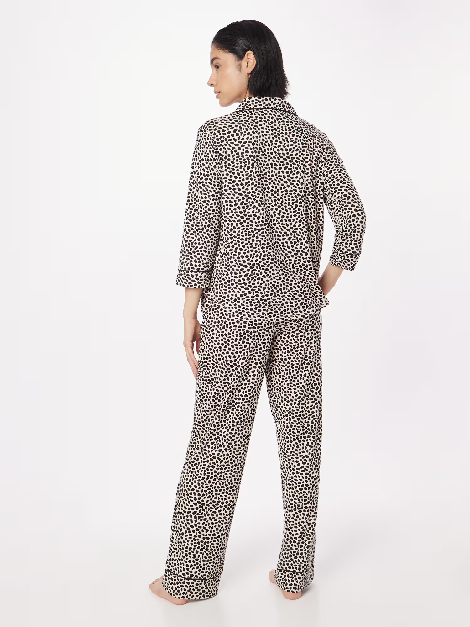 Kate Spade Pijama negru / alb - Pled.ro