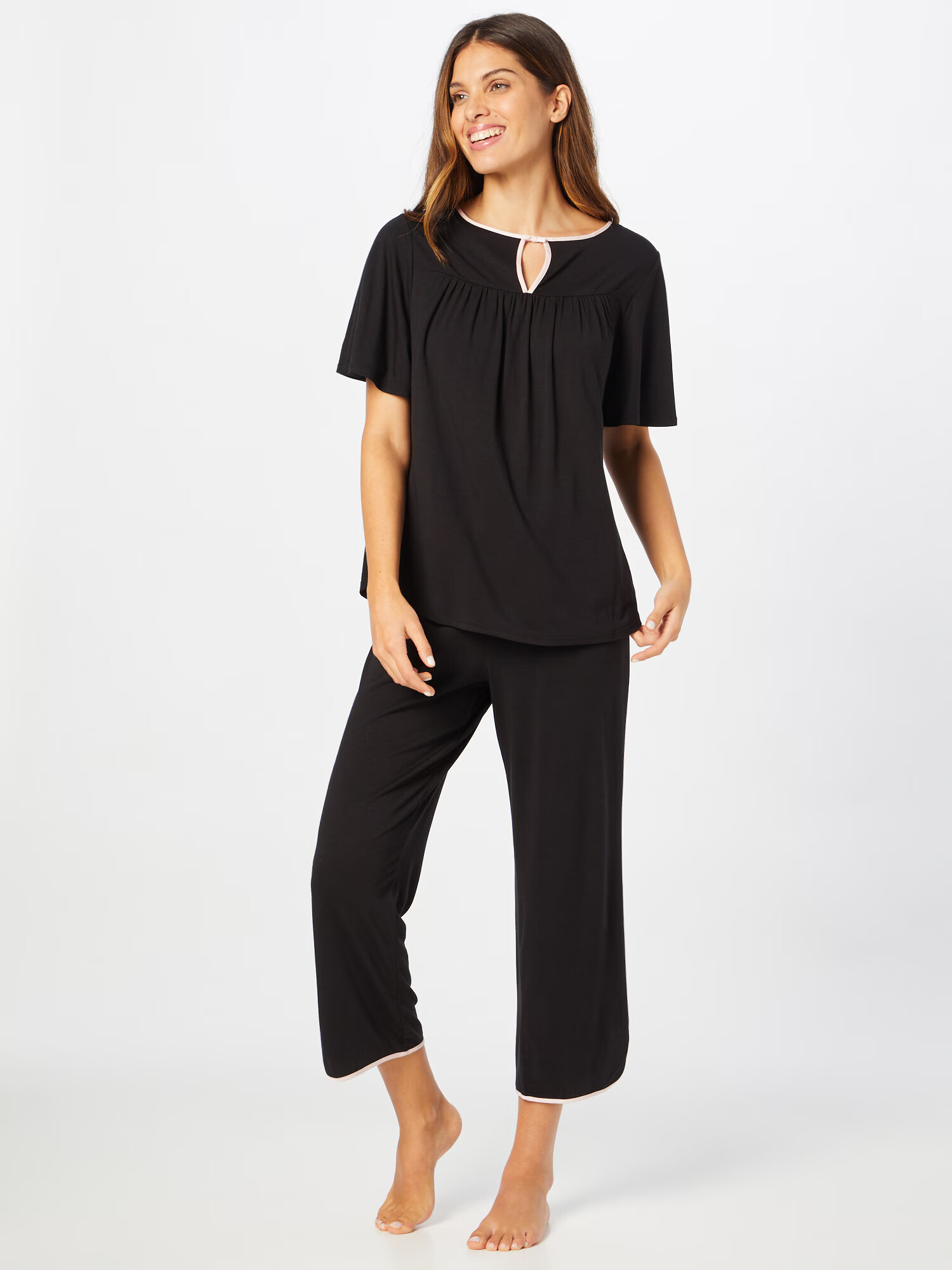 Kate Spade Pijama roz / negru - Pled.ro