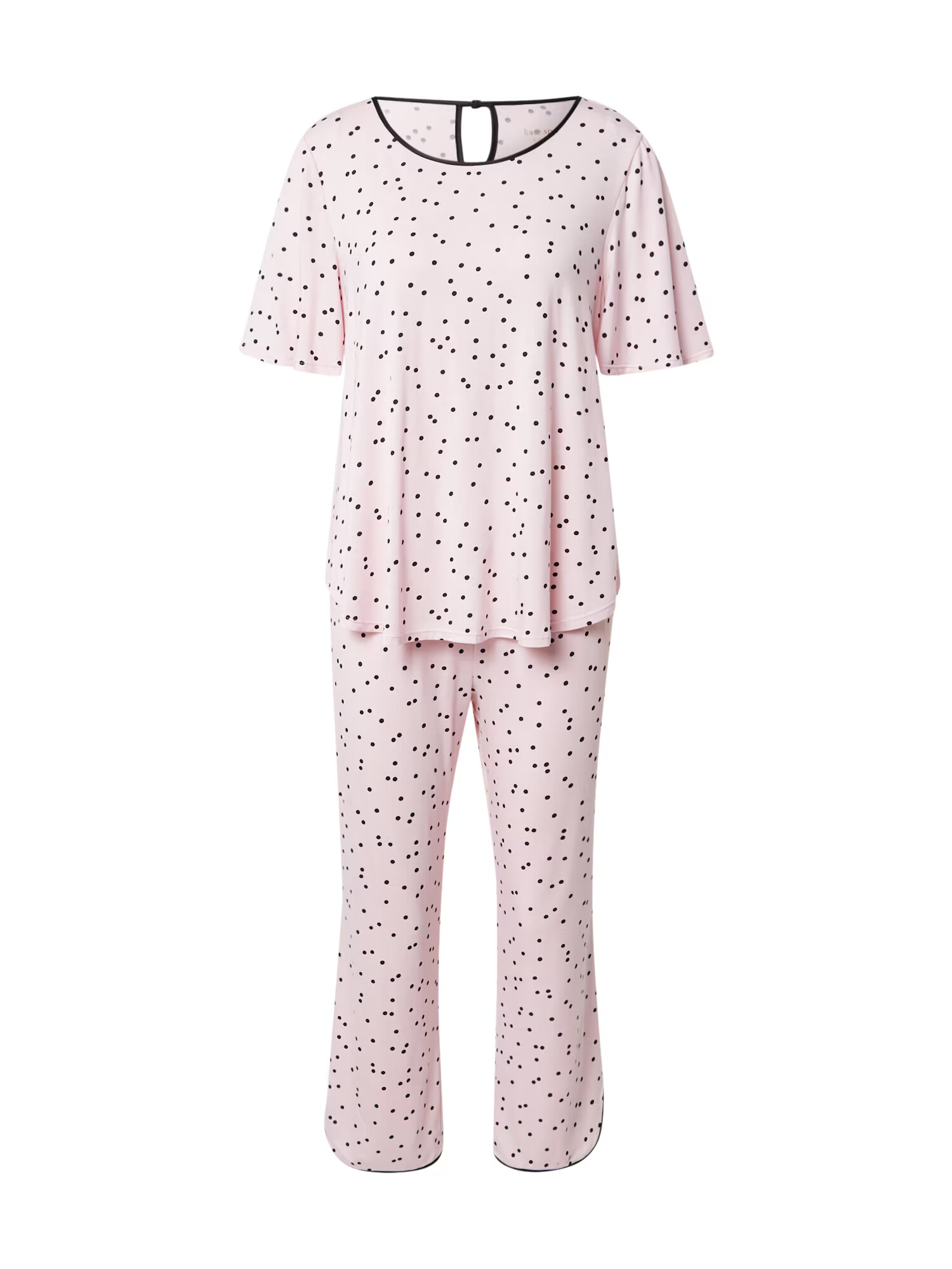 Kate Spade Pijama roz pastel / negru - Pled.ro