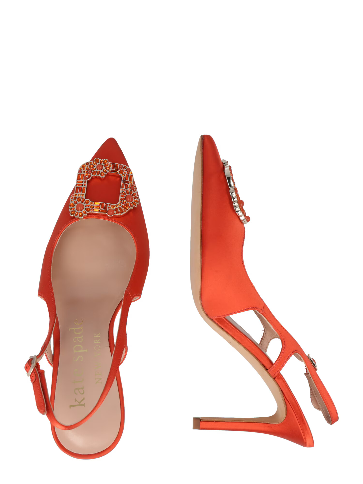 Kate Spade Pumps roșu orange - Pled.ro