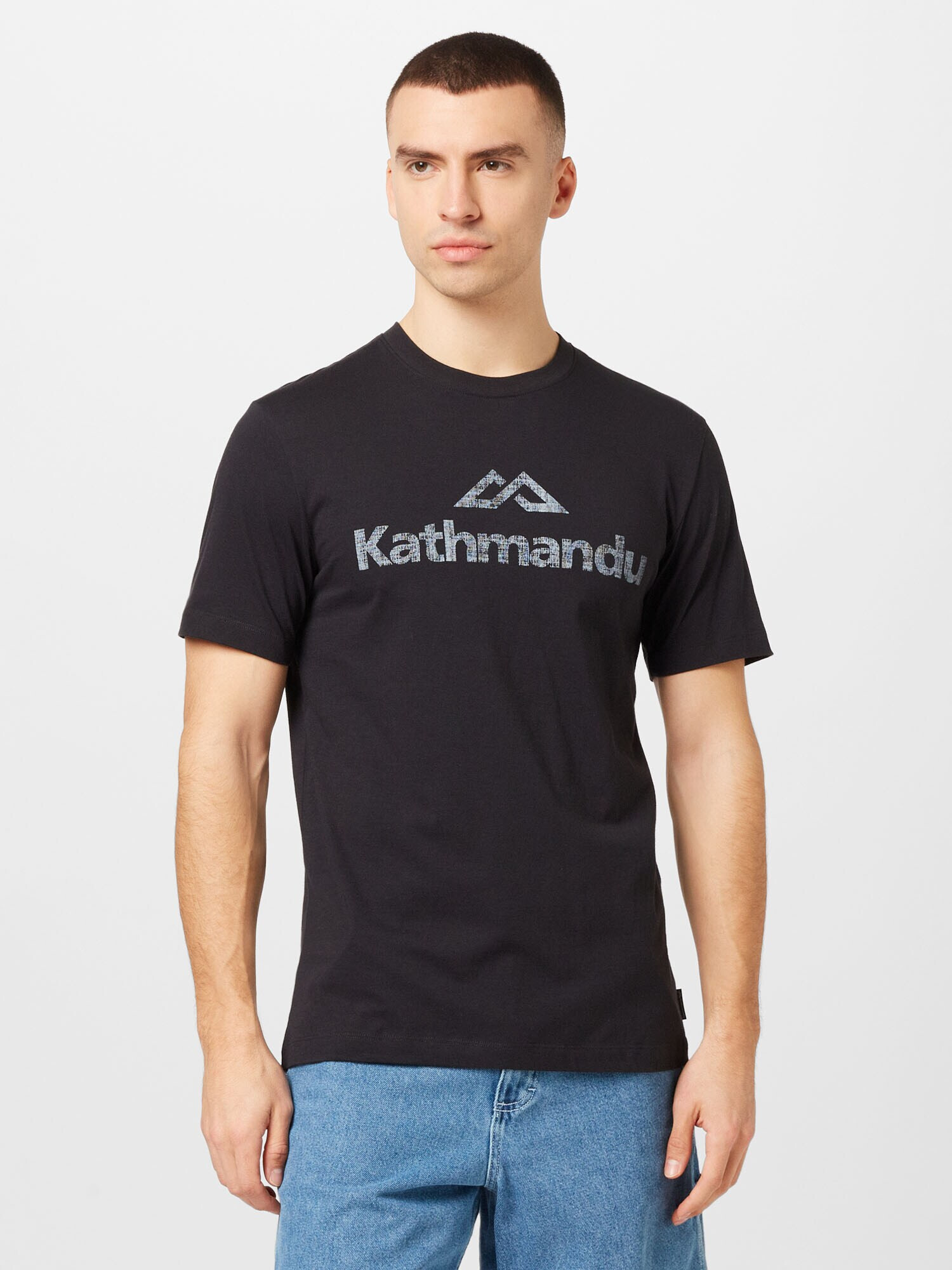 Kathmandu Tricou funcțional gri / negru - Pled.ro