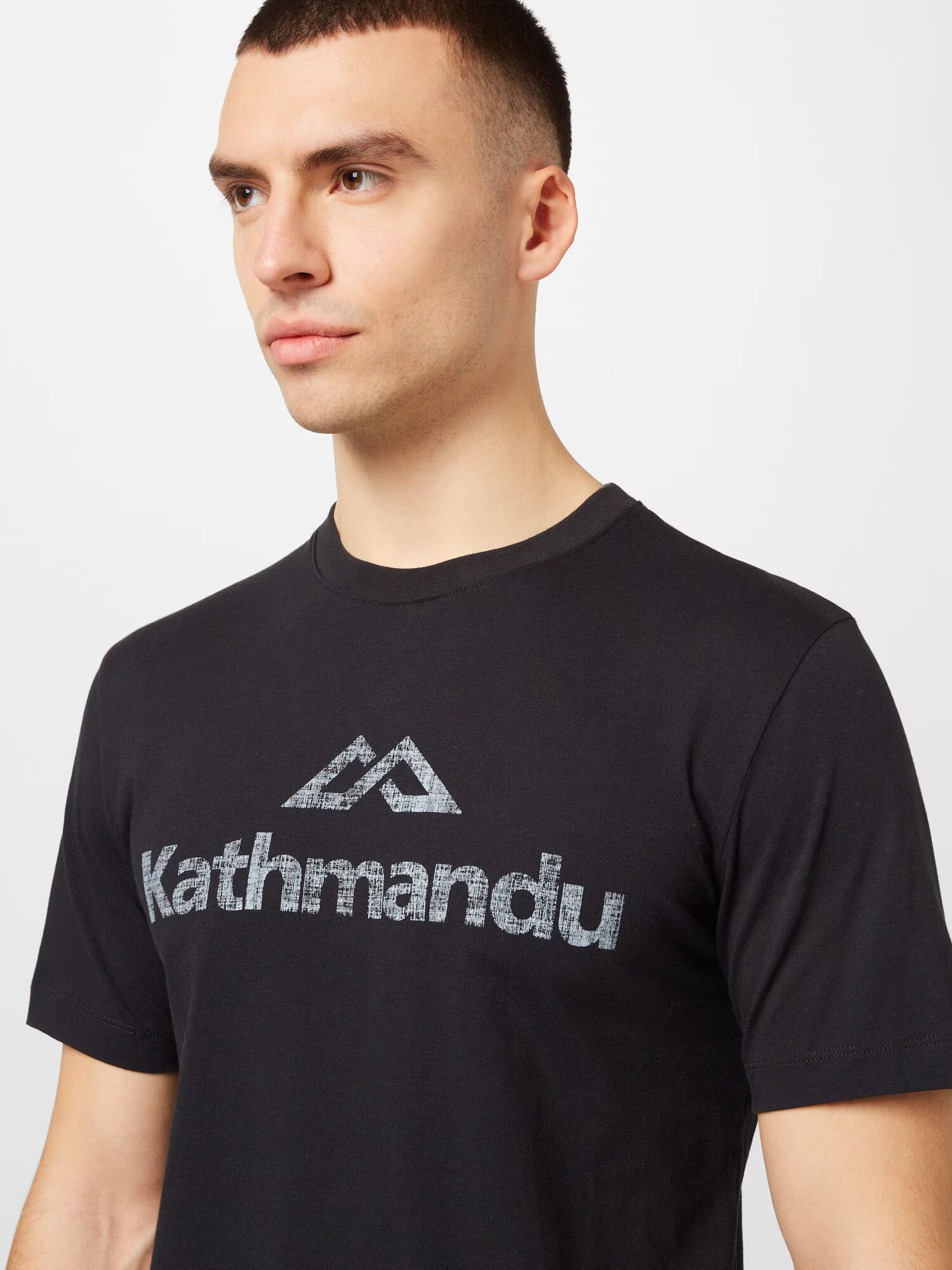 Kathmandu Tricou funcțional gri / negru - Pled.ro