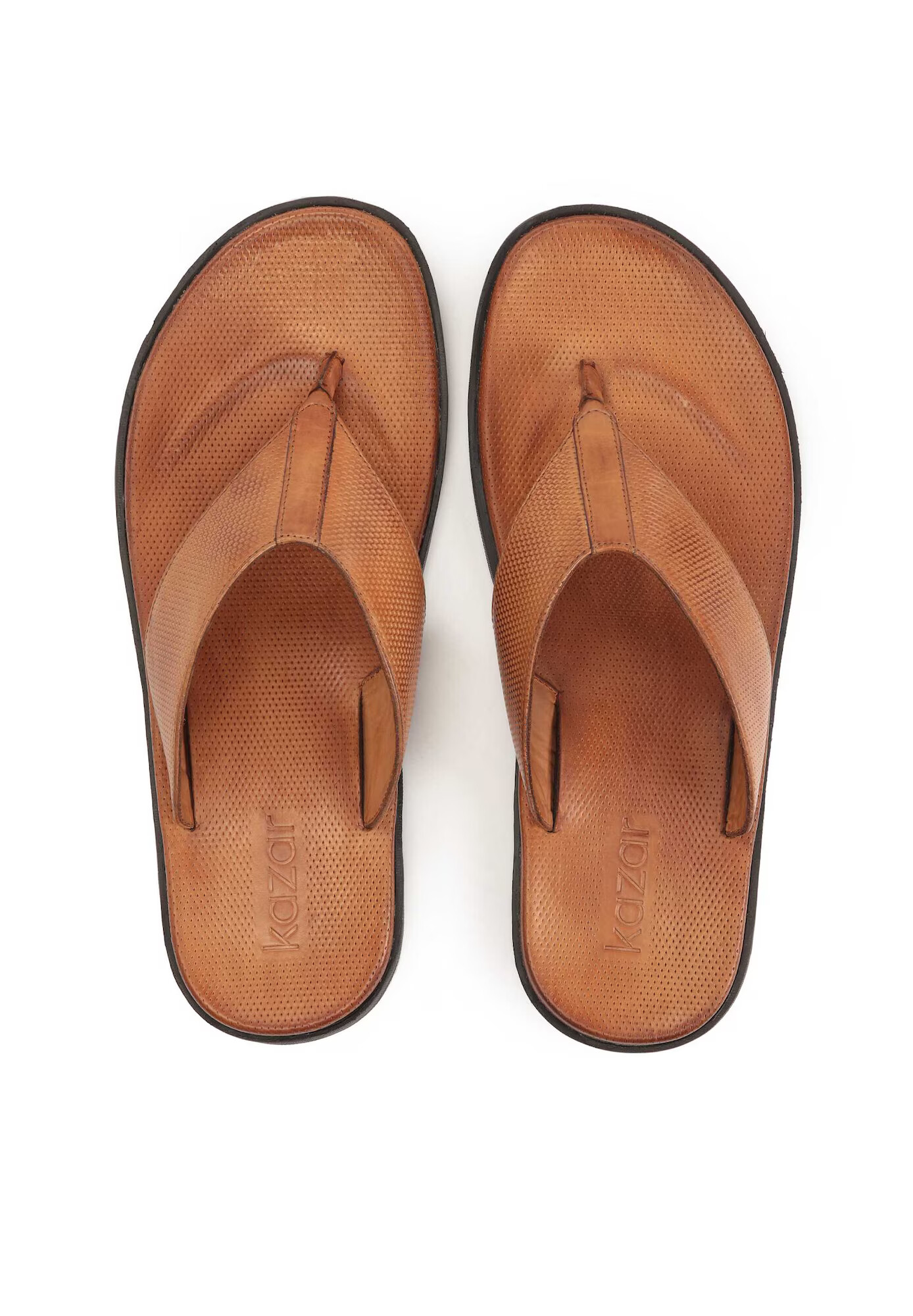 Kazar Flip-flops maro caramel - Pled.ro