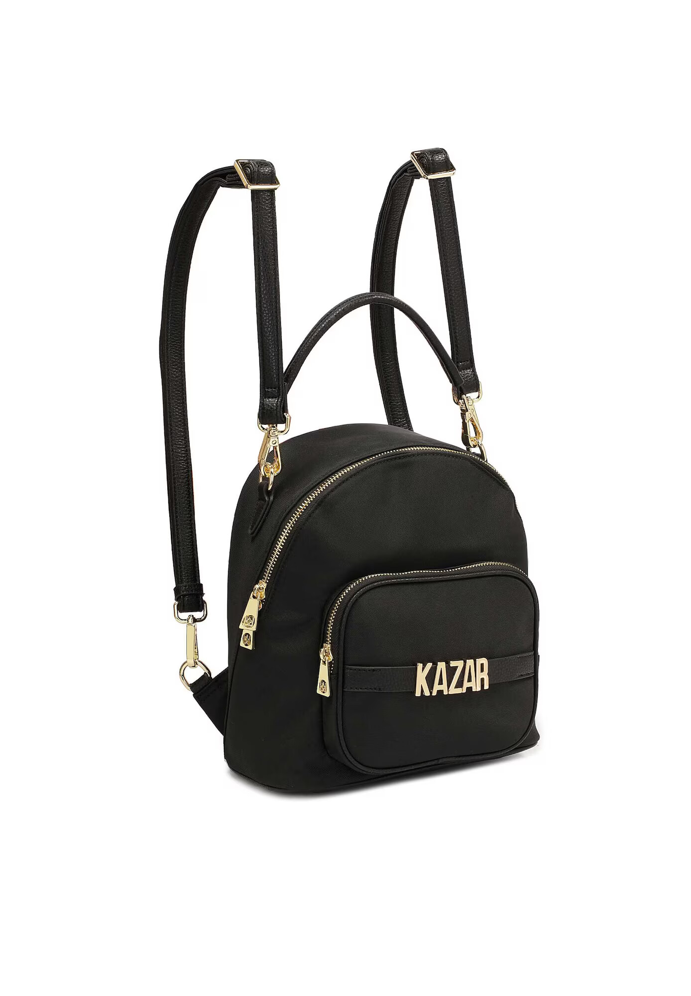 Kazar Rucsac auriu / negru - Pled.ro