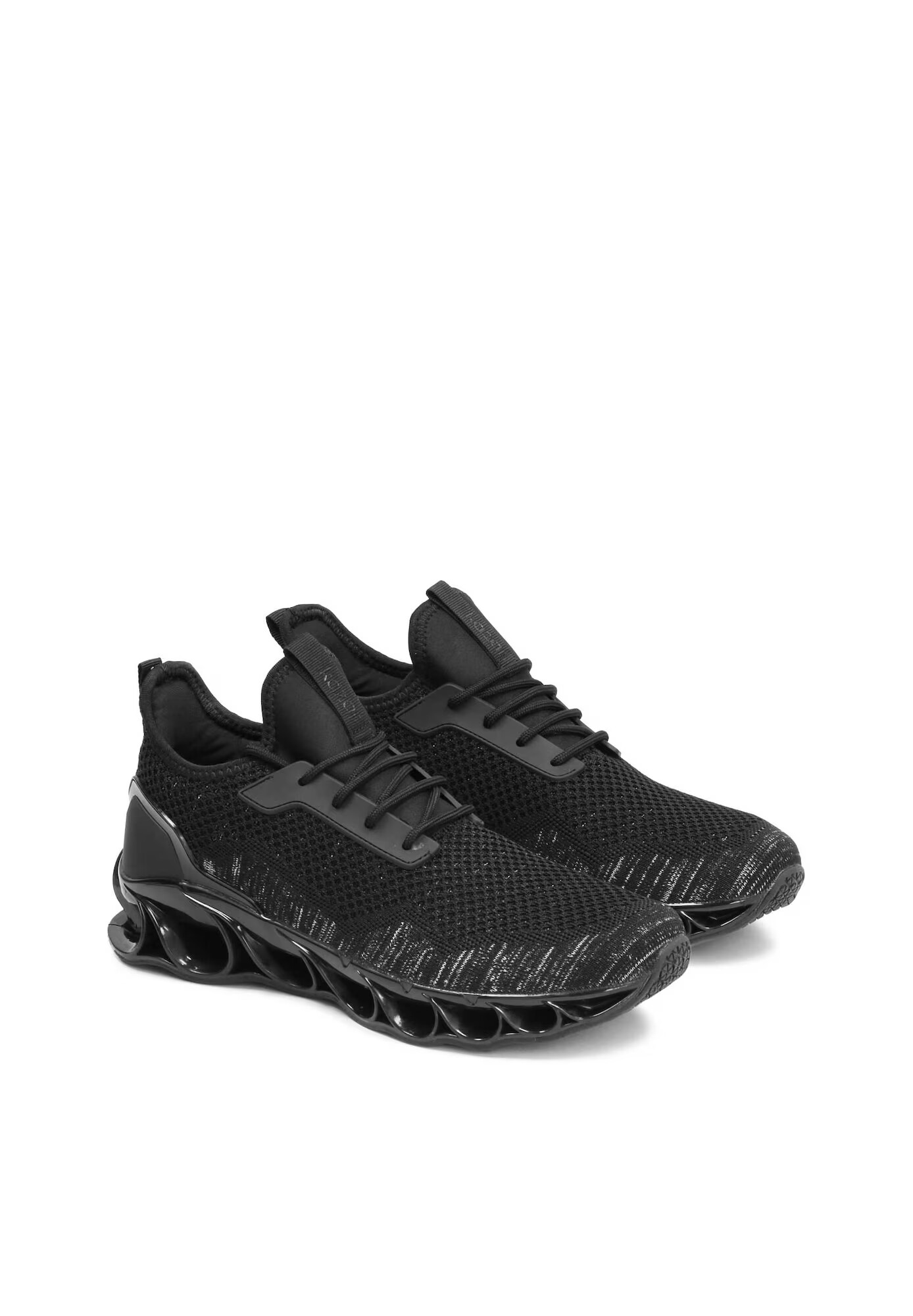 Kazar Sneaker low negru / alb murdar - Pled.ro