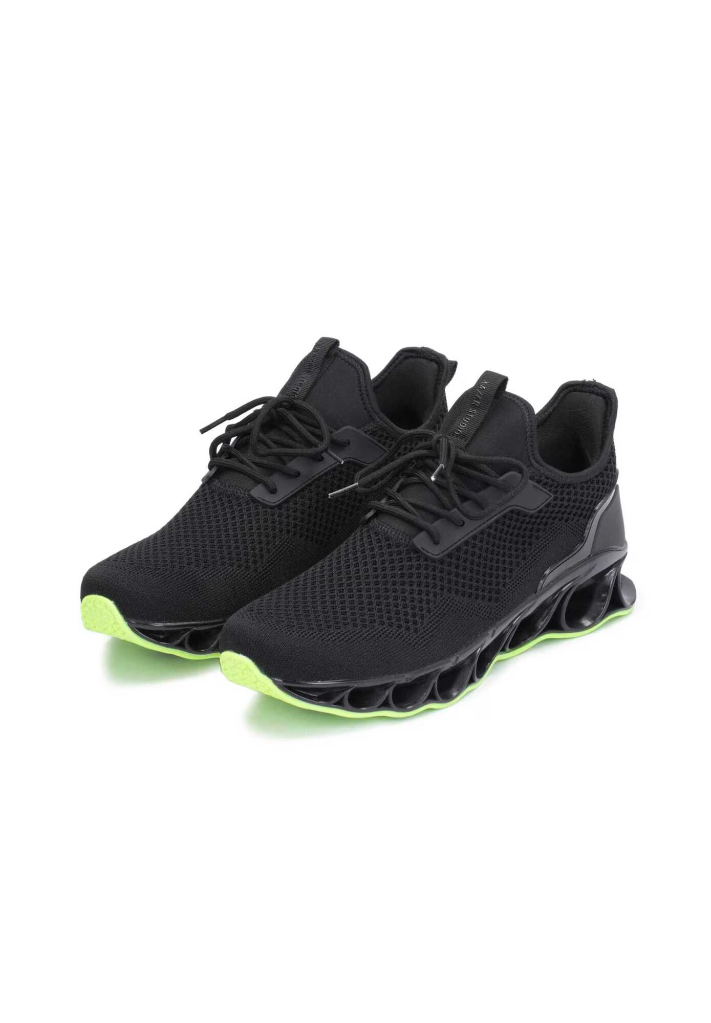 Kazar Sneaker low verde deschis / negru - Pled.ro