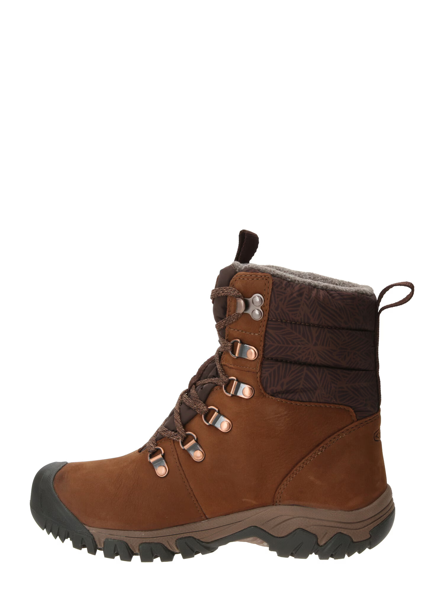 KEEN Botine 'Greta' maro / maro coniac - Pled.ro