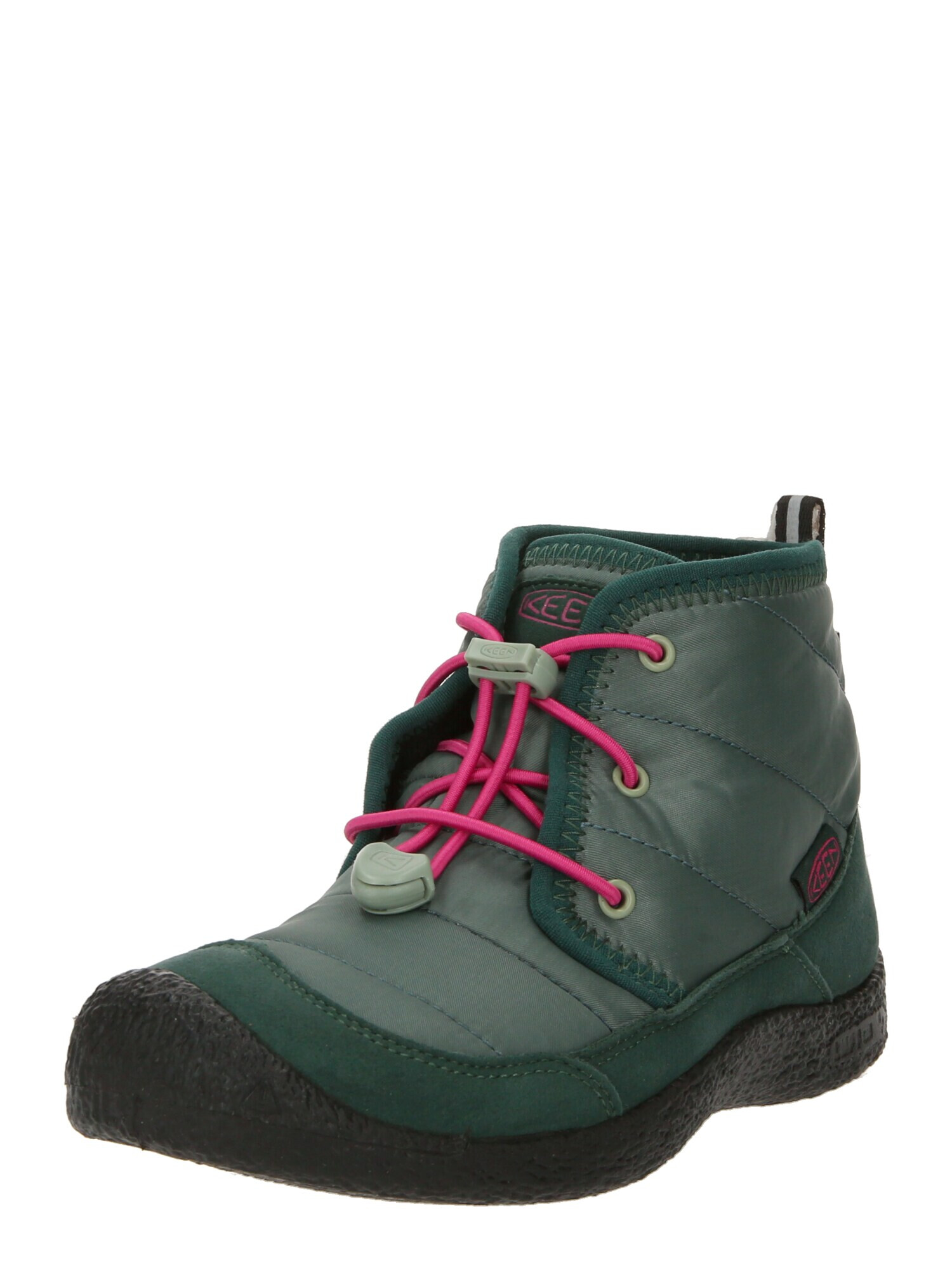 KEEN Botine 'HOWSER II' verde pastel / verde închis / magenta - Pled.ro