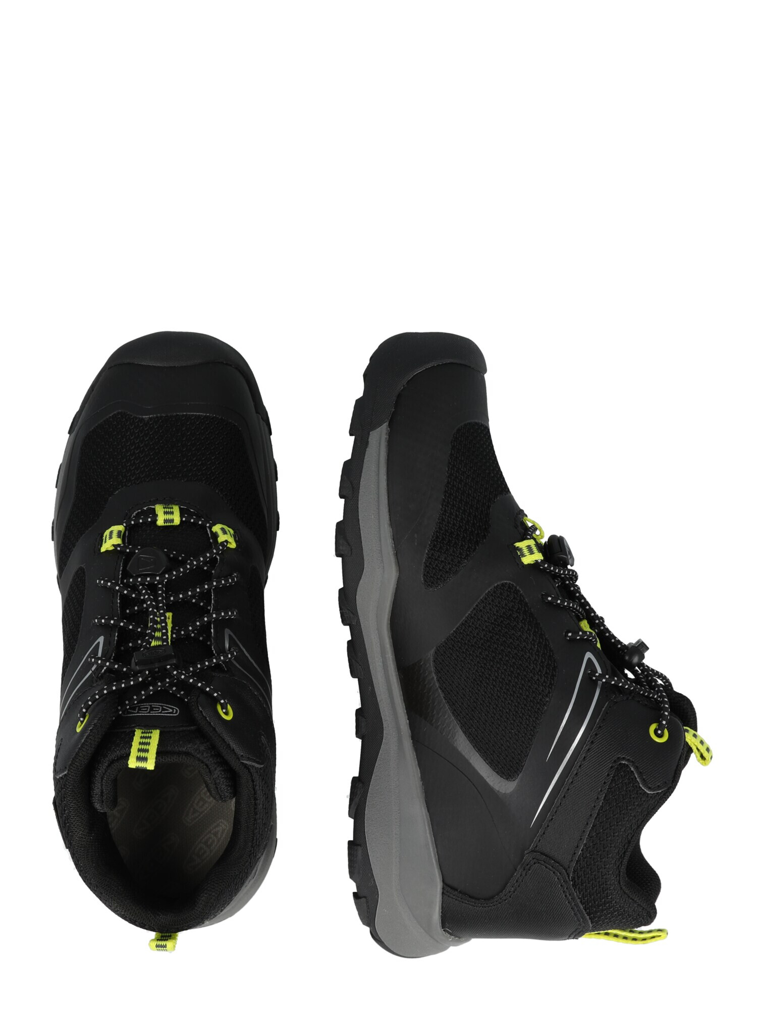 KEEN Botine 'Wanduro' galben citron / negru / alb - Pled.ro