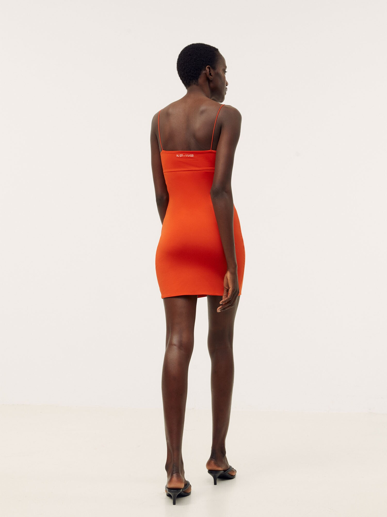 Kendall for ABOUT YOU Rochie 'May' roșu orange - Pled.ro