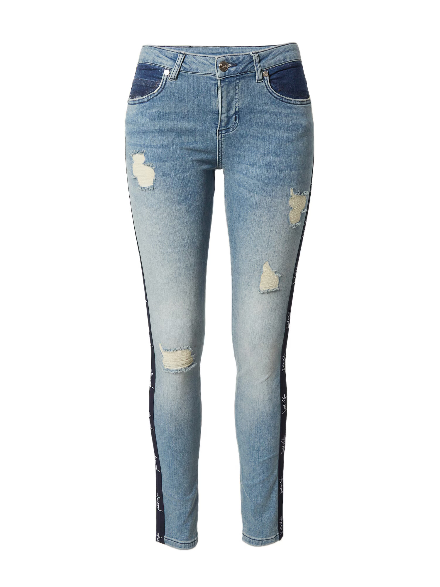 KENDALL + KYLIE Jeans bleumarin / albastru denim - Pled.ro