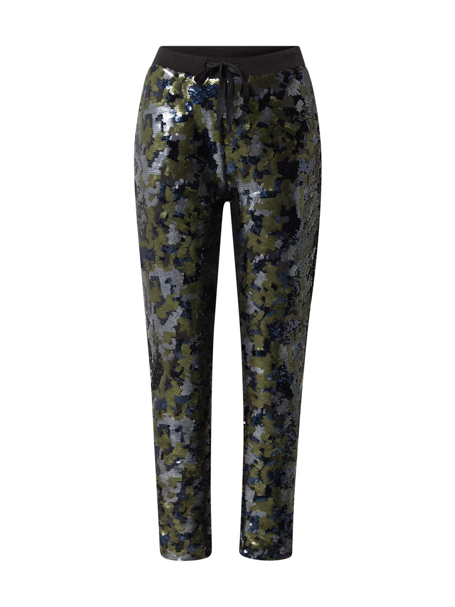 KENDALL + KYLIE Pantaloni bleumarin / oliv / negru / argintiu - Pled.ro