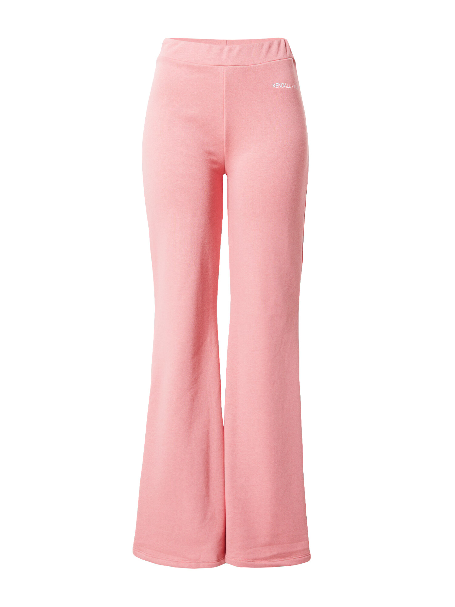 KENDALL + KYLIE Pantaloni roz deschis / alb - Pled.ro