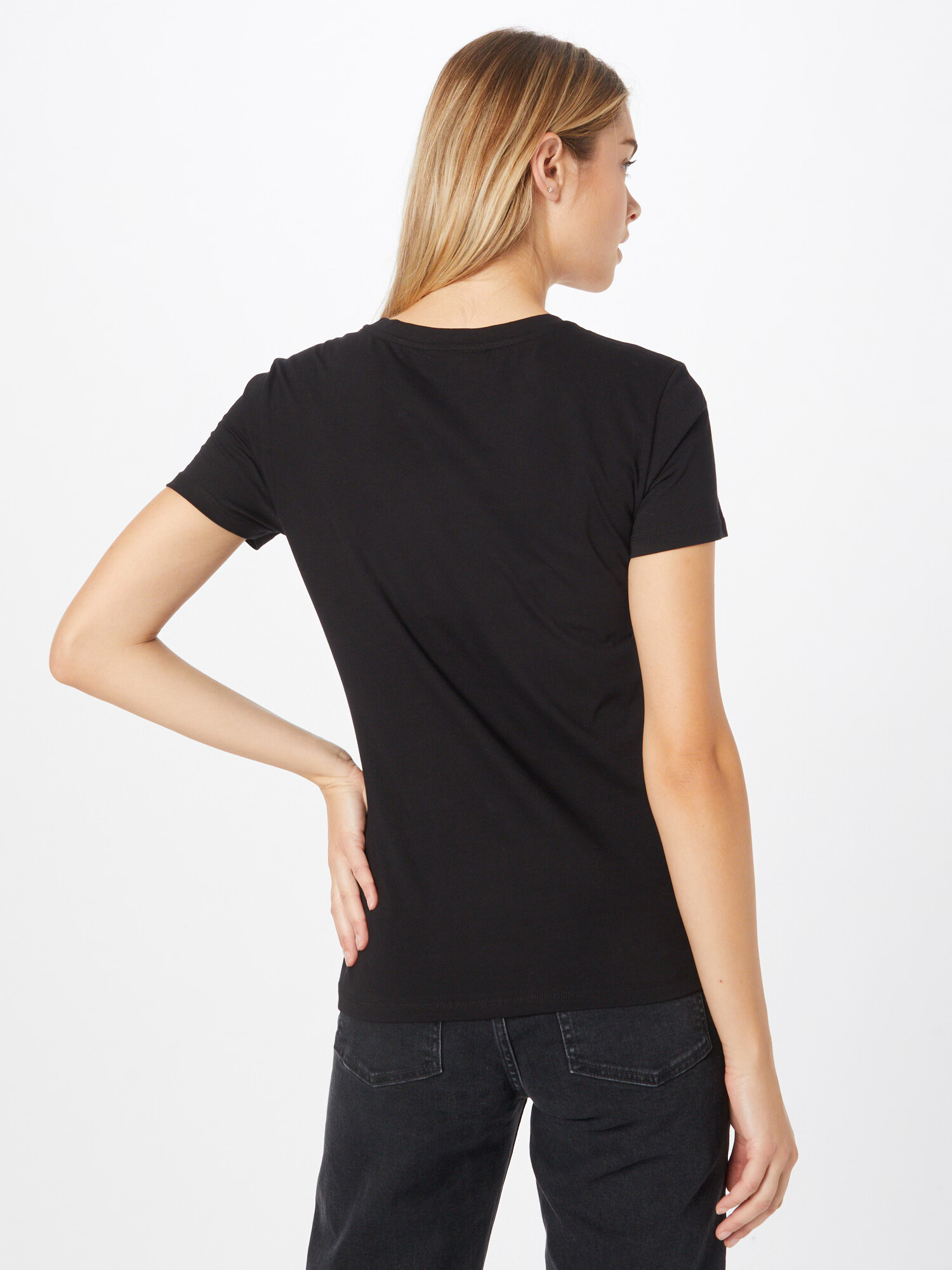 KENDALL + KYLIE Tricou auriu / negru - Pled.ro