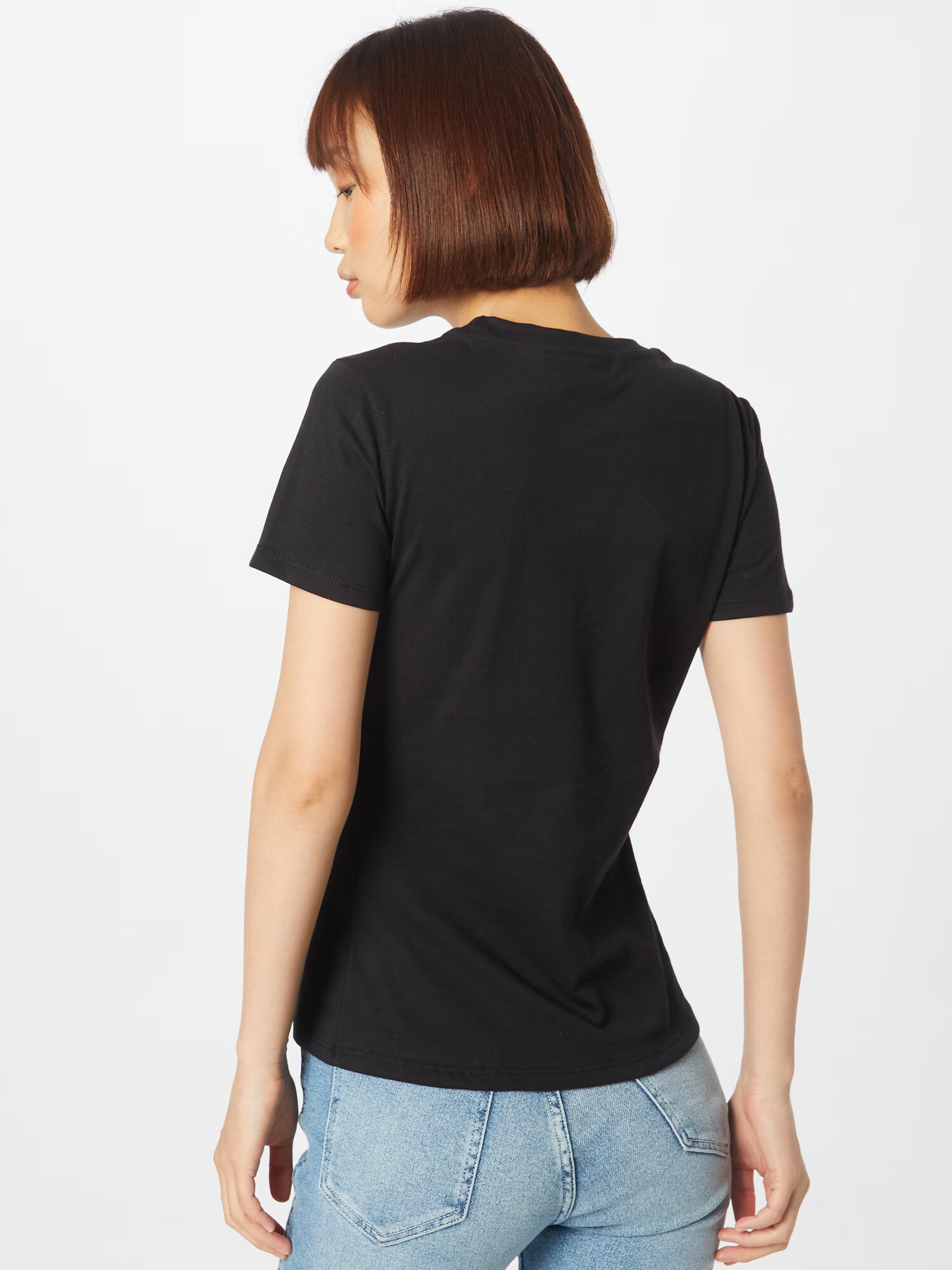 KENDALL + KYLIE Tricou auriu / negru - Pled.ro