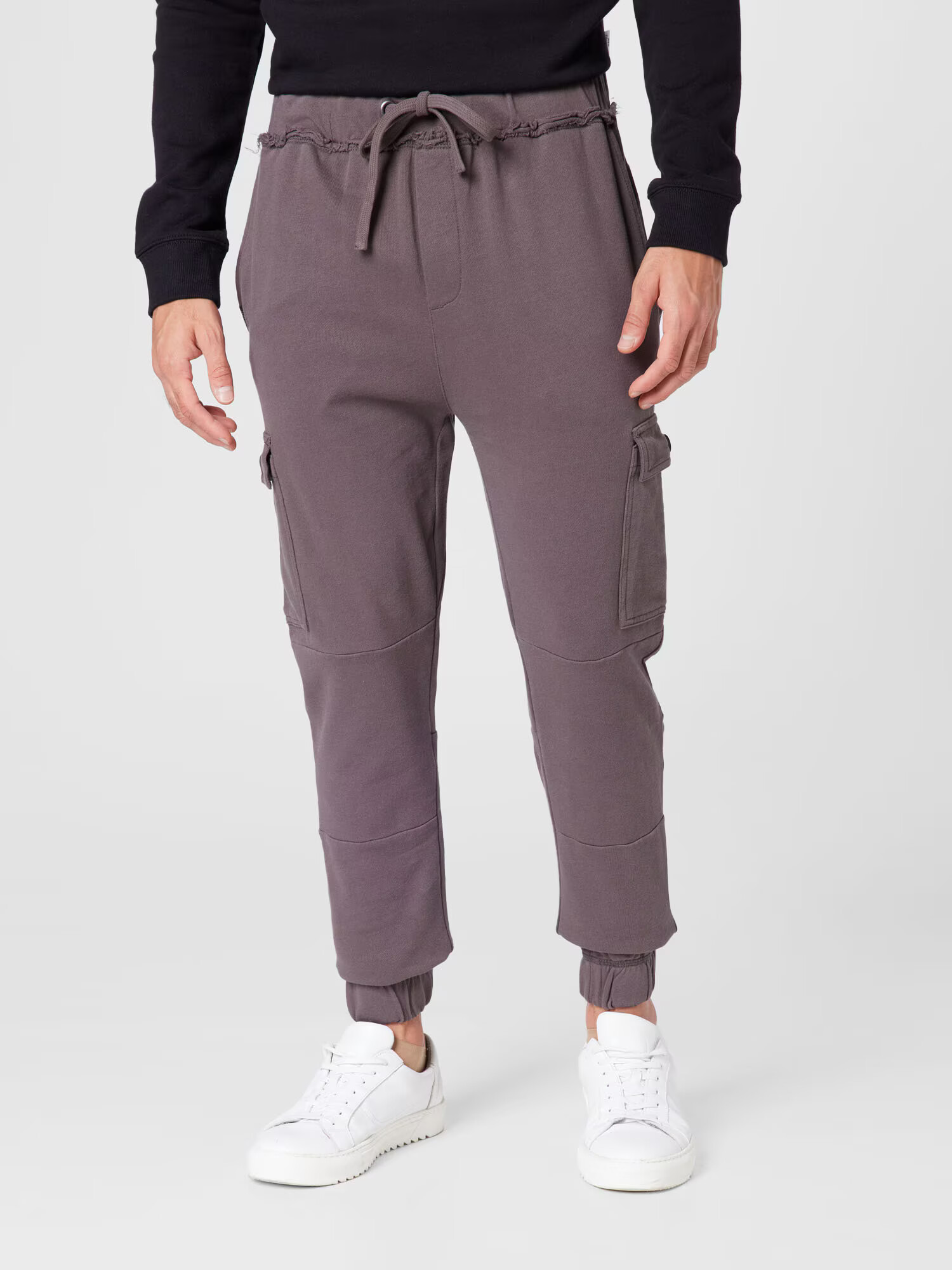 Key Largo Pantaloni cu buzunare 'RESULT' gri taupe - Pled.ro