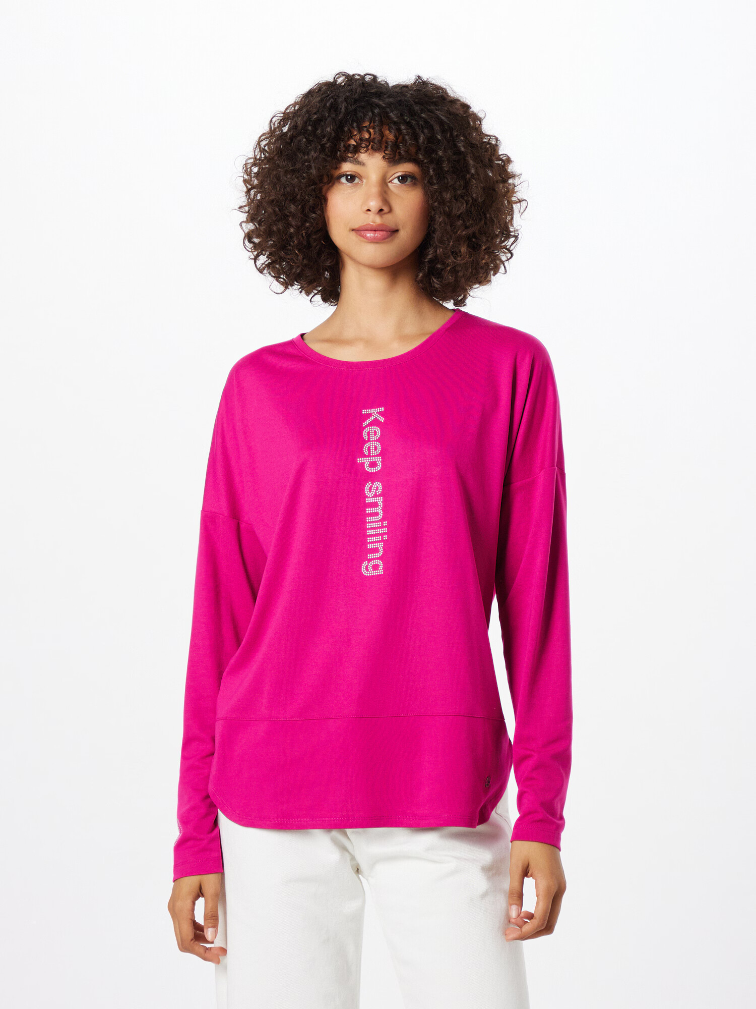 Key Largo Tricou 'GENTLE' fucsia / transparent - Pled.ro