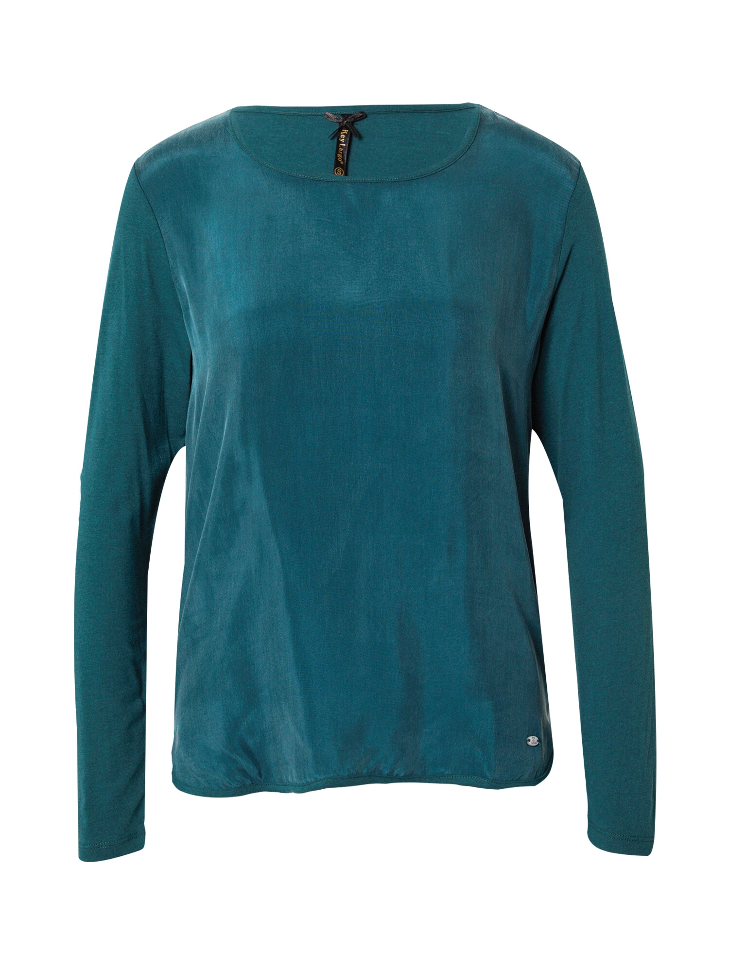 Key Largo Tricou 'IMPRESSION' verde petrol - Pled.ro