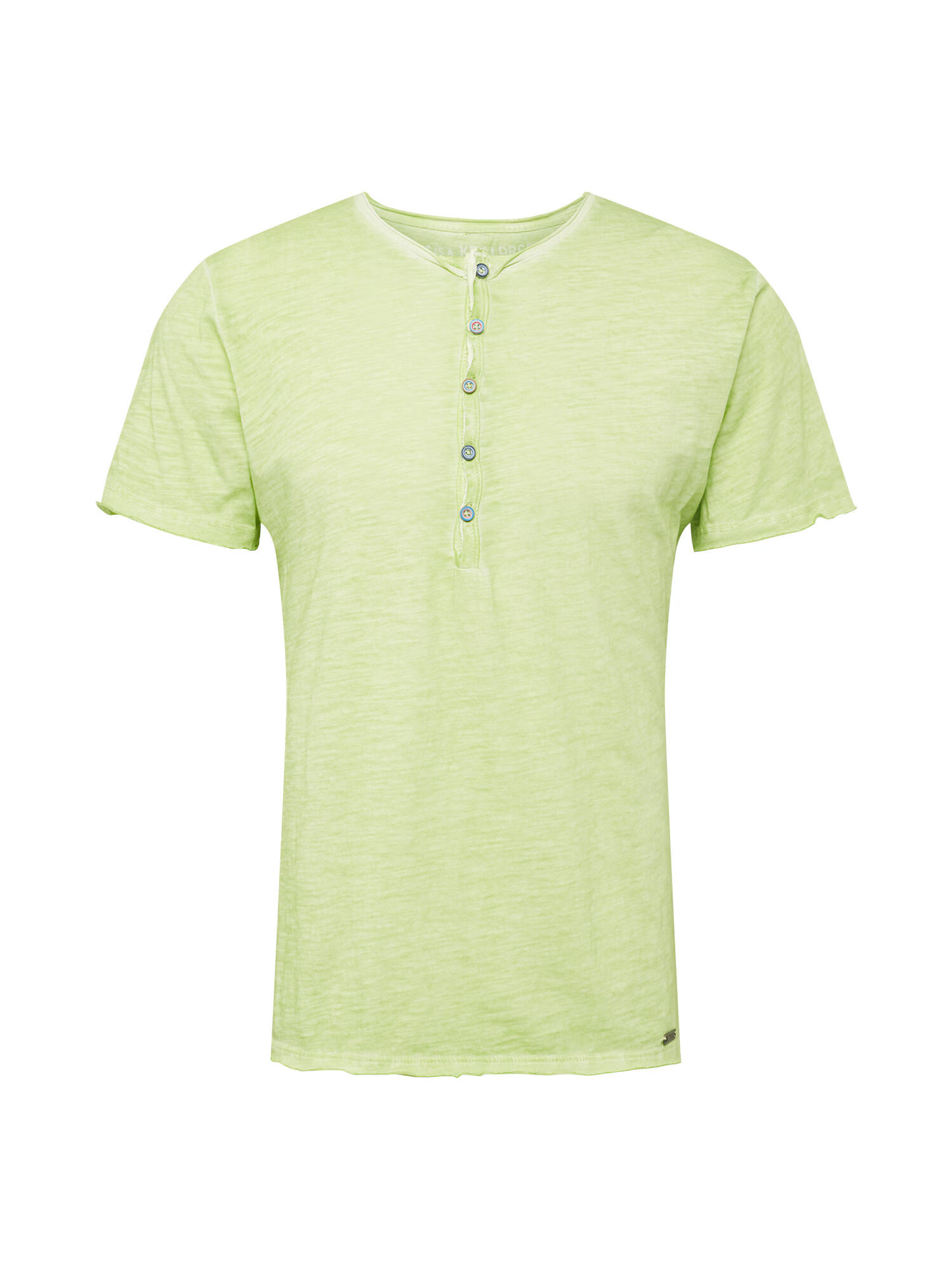 Key Largo Tricou 'LEMONADE' verde deschis - Pled.ro