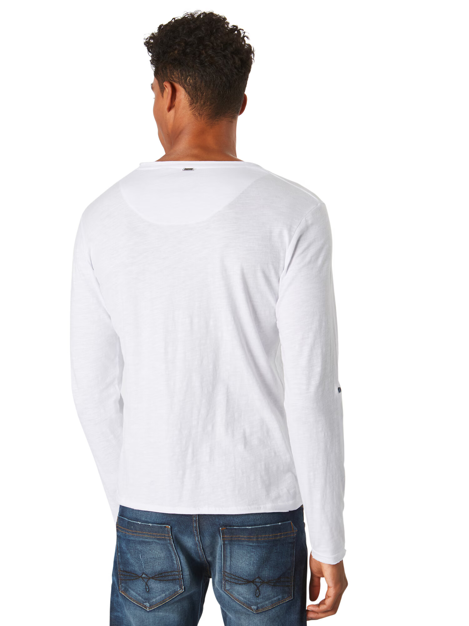 Key Largo Tricou 'MLS00038' alb - Pled.ro