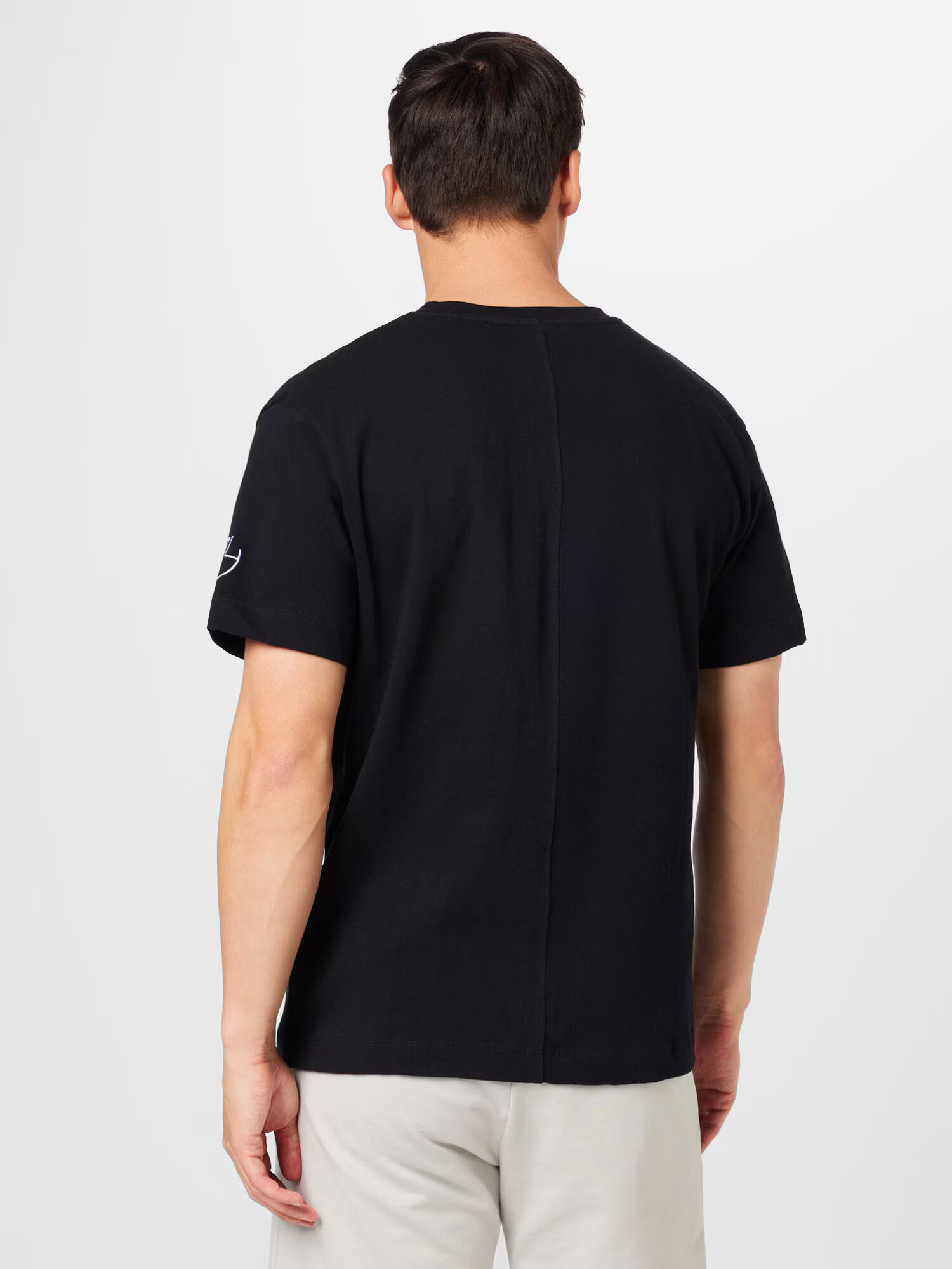 Key Largo Tricou negru / alb - Pled.ro