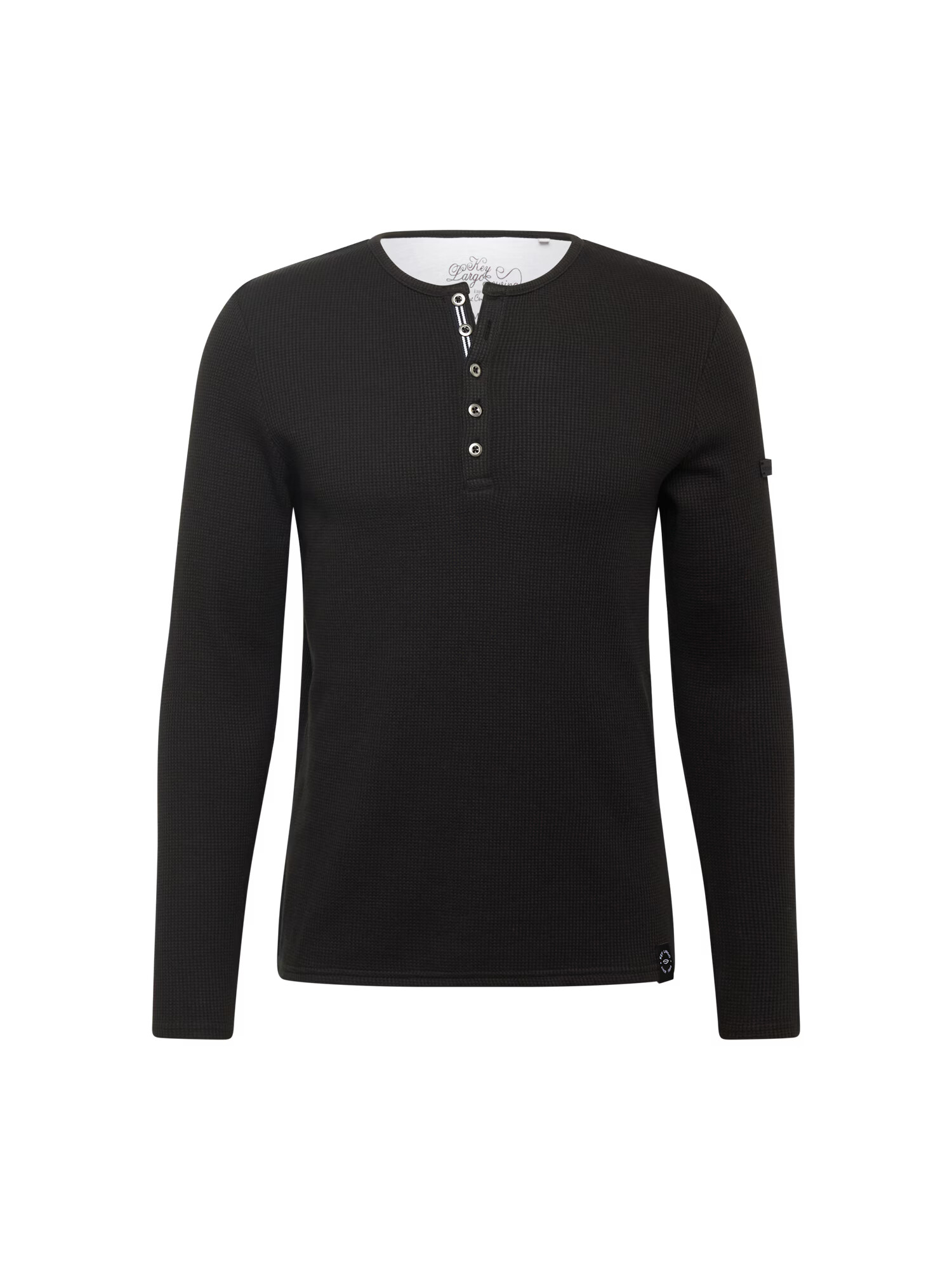 Key Largo Tricou 'SANDRO' negru - Pled.ro