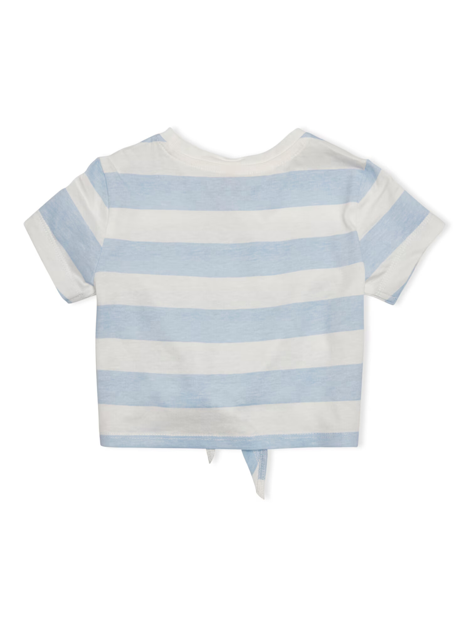 KIDS MINI GIRL Tricou 'May' albastru fumuriu / alb - Pled.ro