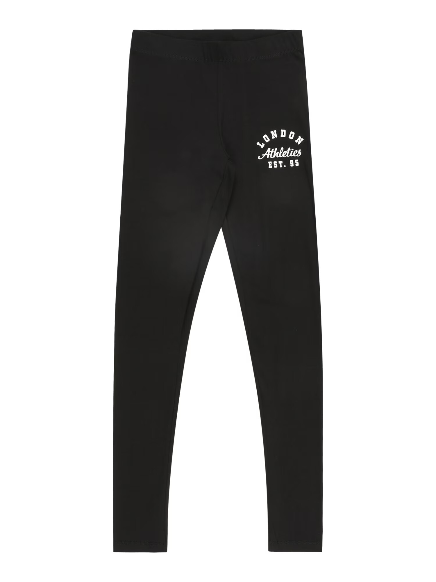 KIDS ONLY Leggings 'Glina' negru / alb - Pled.ro