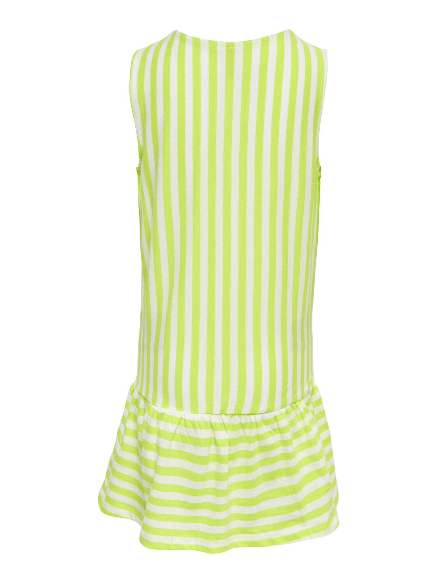 KIDS ONLY Rochie 'Fiona' verde deschis / alb - Pled.ro