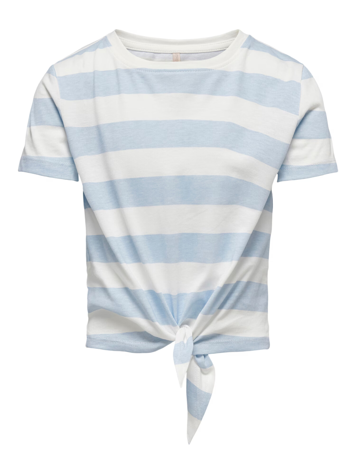 KIDS ONLY Tricou albastru deschis / alb - Pled.ro