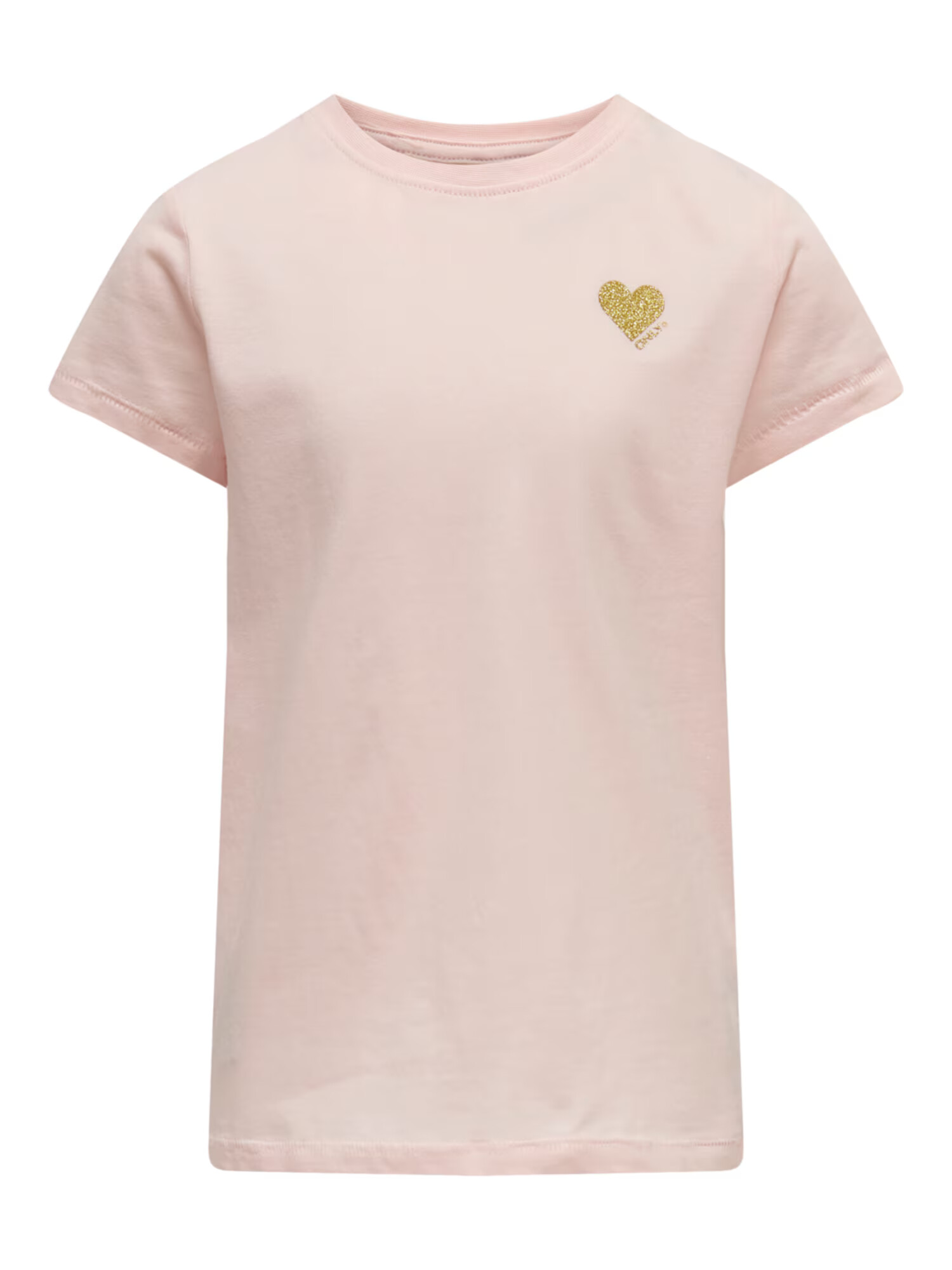 KIDS ONLY Tricou auriu / roz pastel - Pled.ro