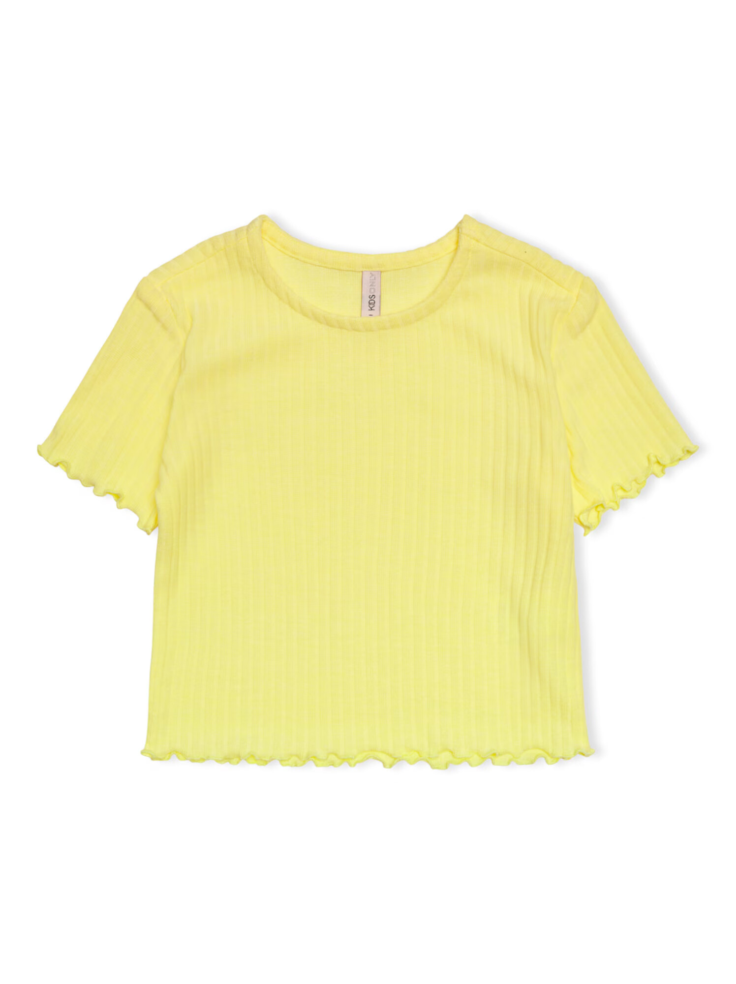 KIDS ONLY Tricou galben deschis - Pled.ro