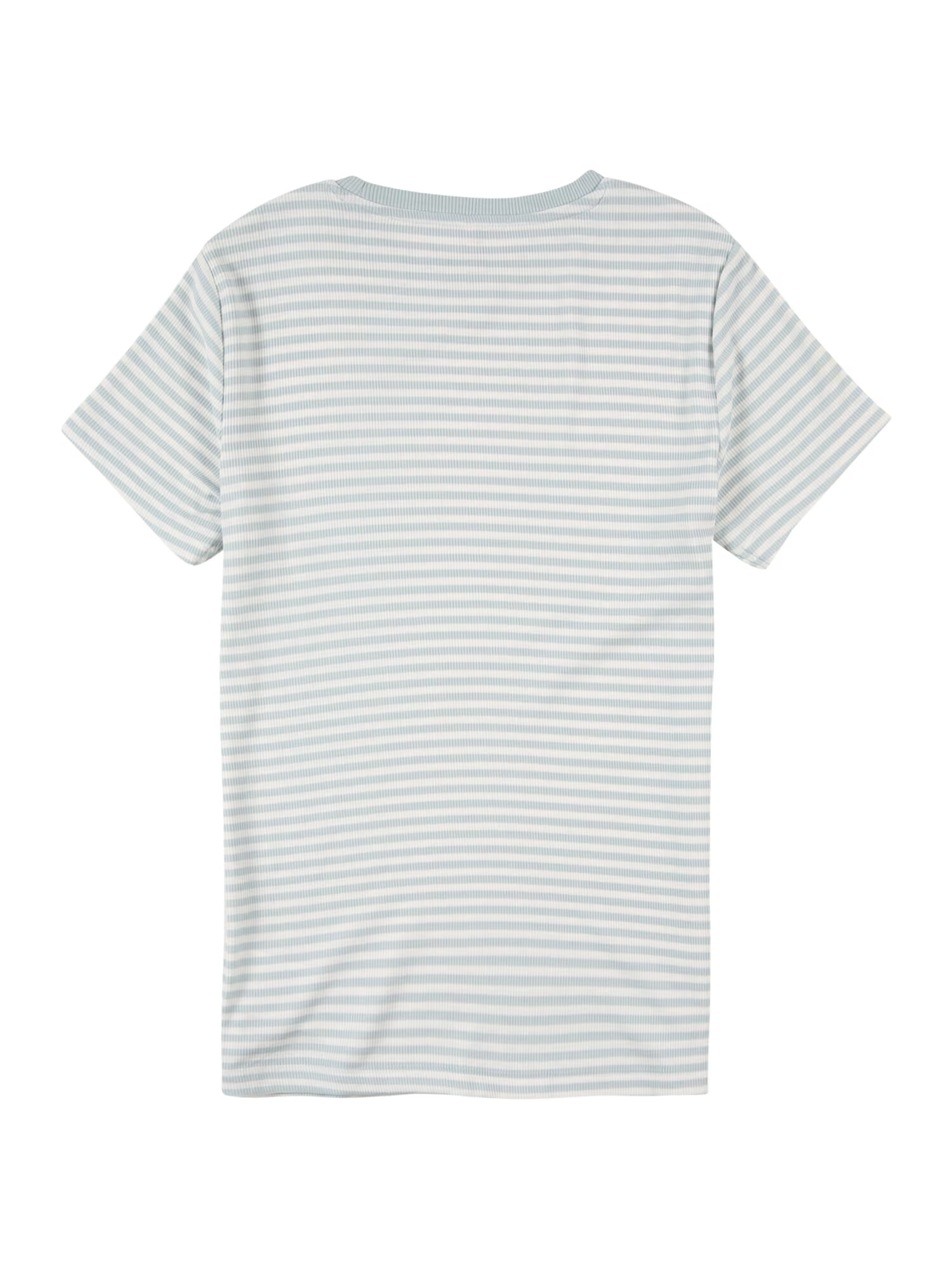 KIDS ONLY Tricou 'Josse' albastru deschis / alb - Pled.ro